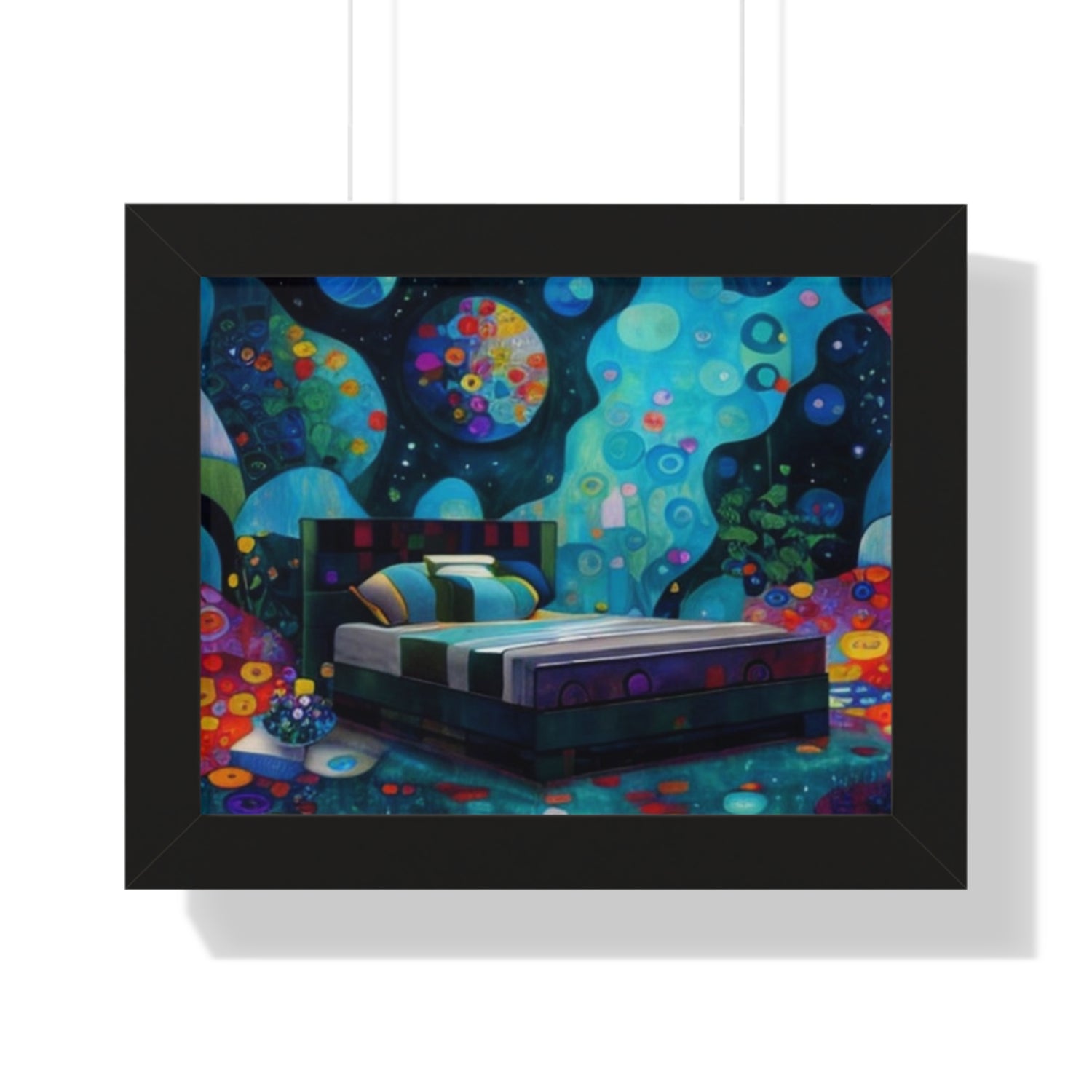 Framed Horizontal Poster - planetplanasspace