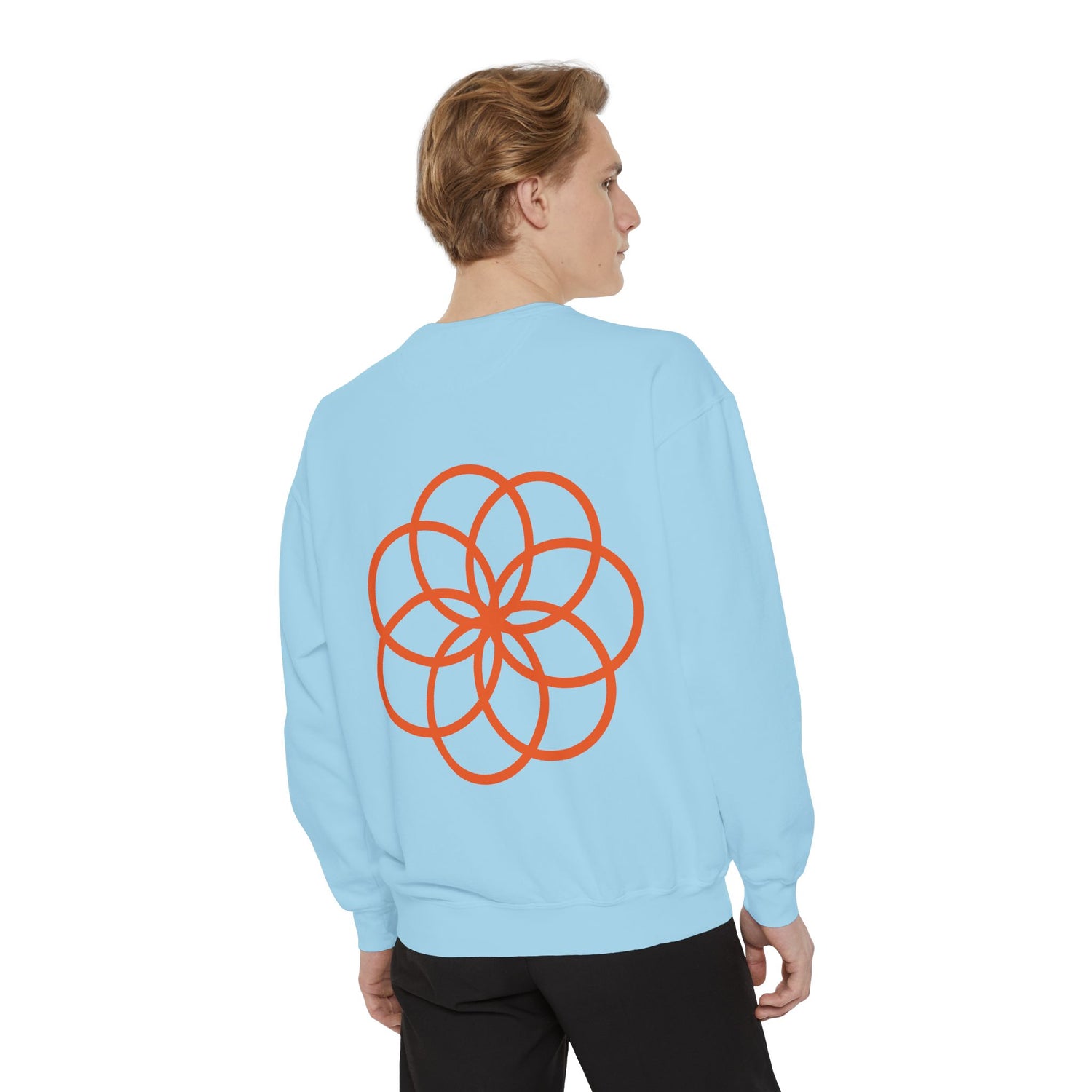 Unisex Garment-Dyed Sweatshirt - planetplanasspace