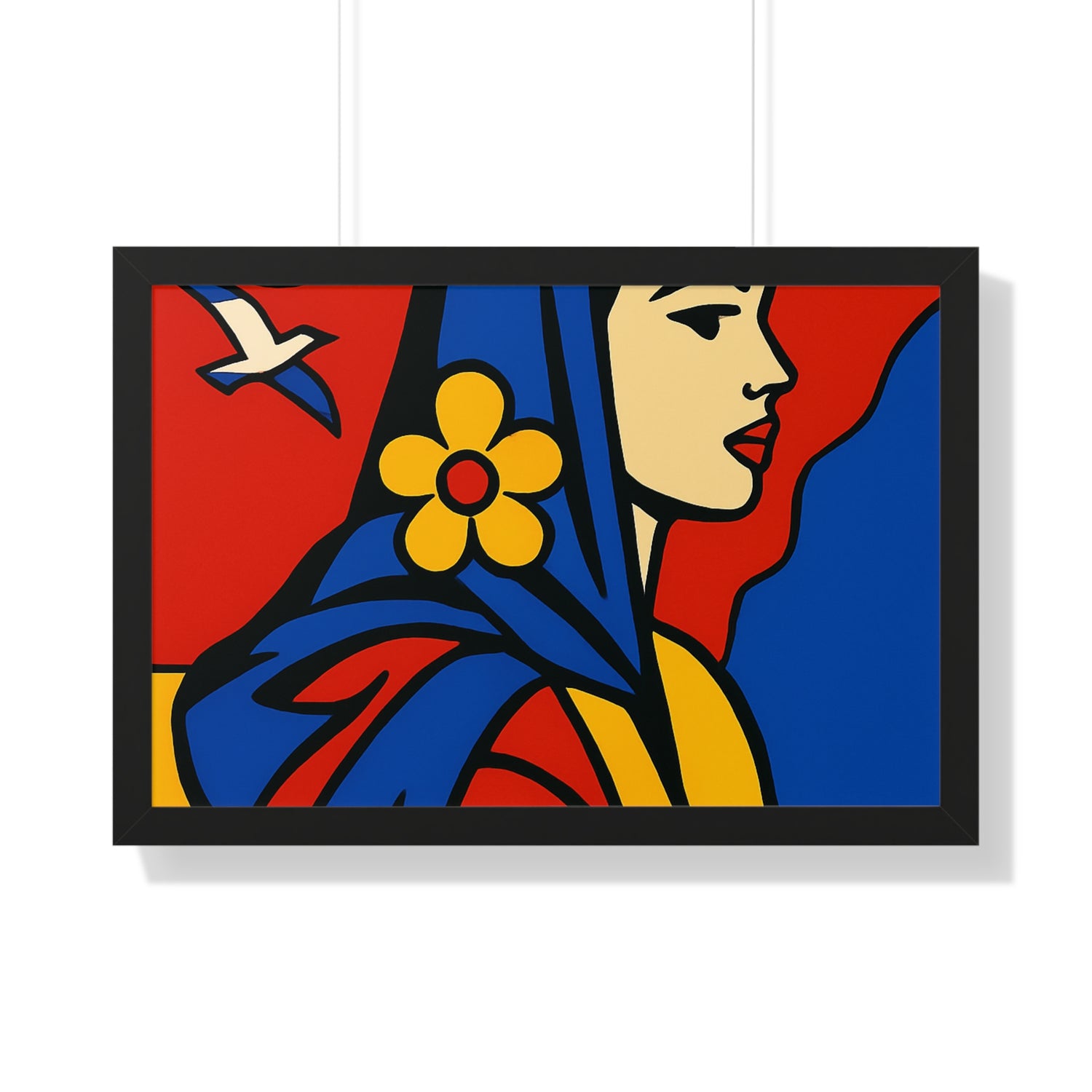 Framed Horizontal Poster - planetplanasspace