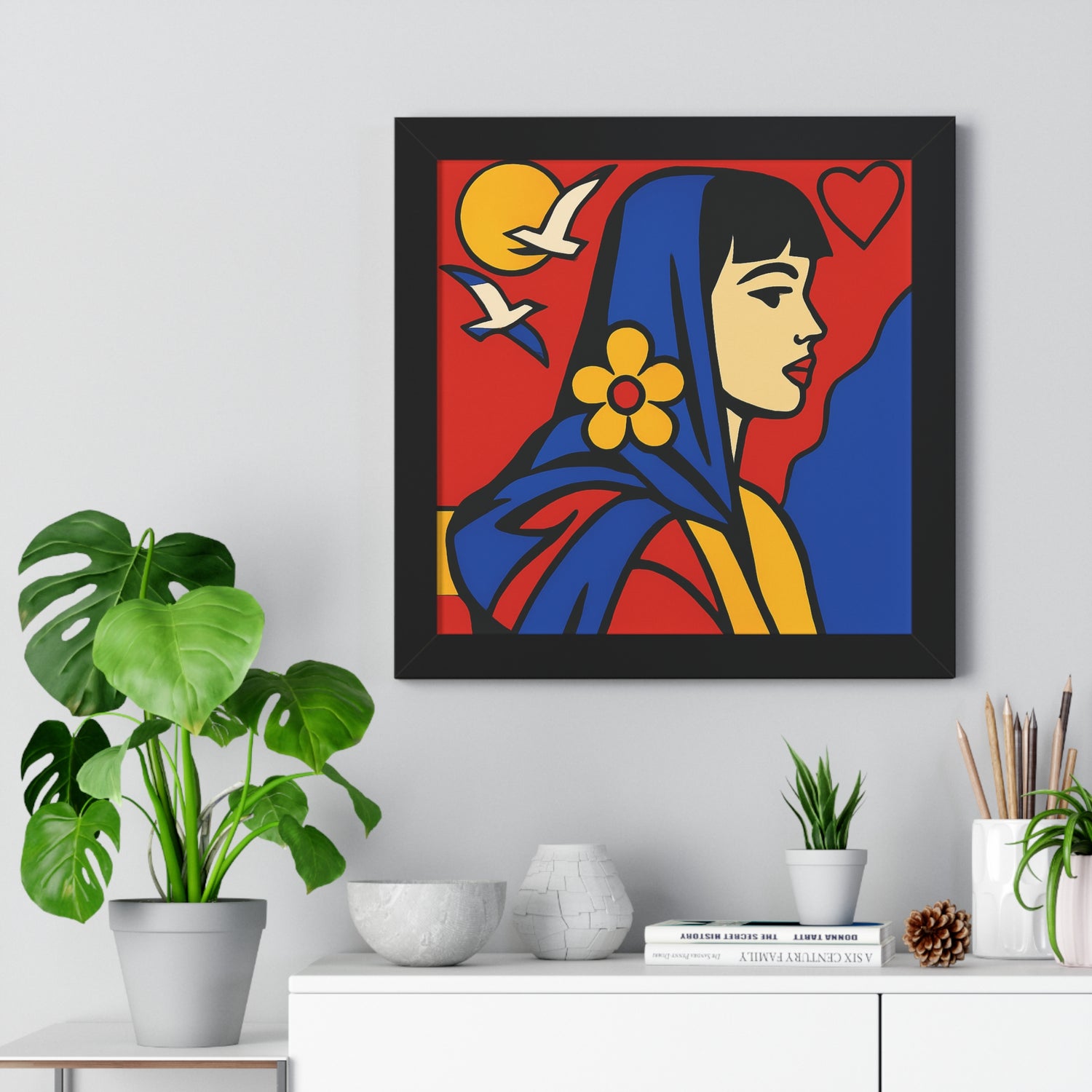 Framed Horizontal Poster - planetplanasspace