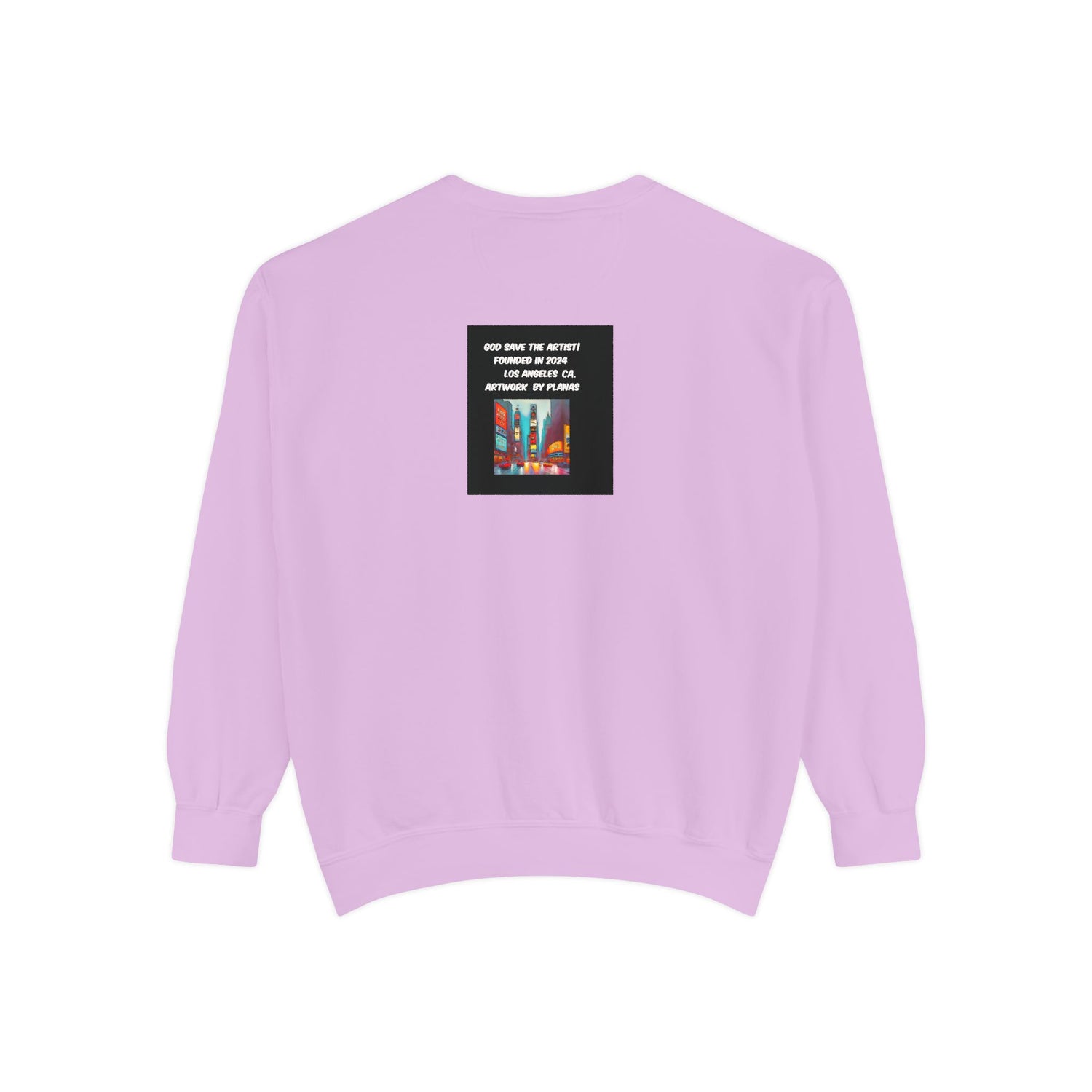 Unisex Garment-Dyed Sweatshirt - planetplanasspace