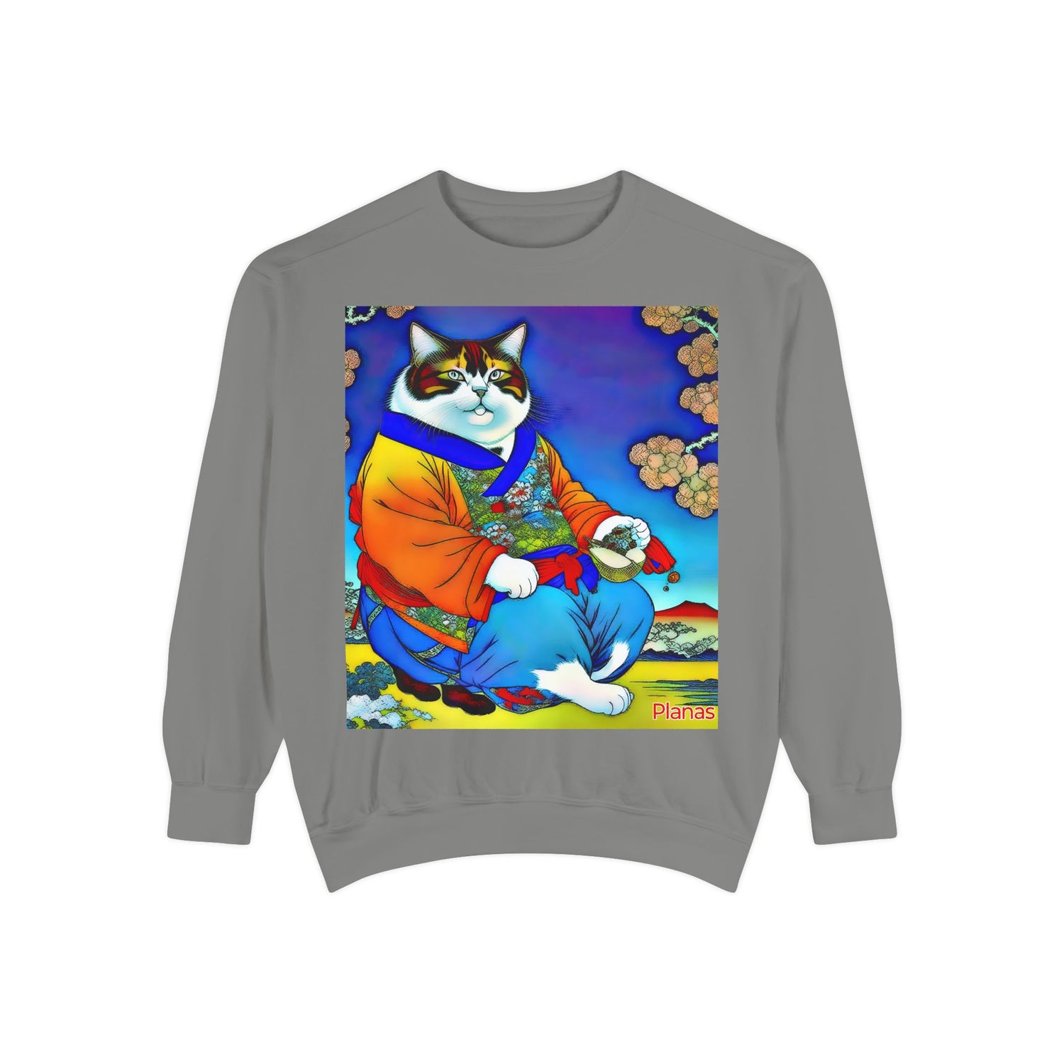 Unisex Garment-Dyed Sweatshirt - planetplanasspace