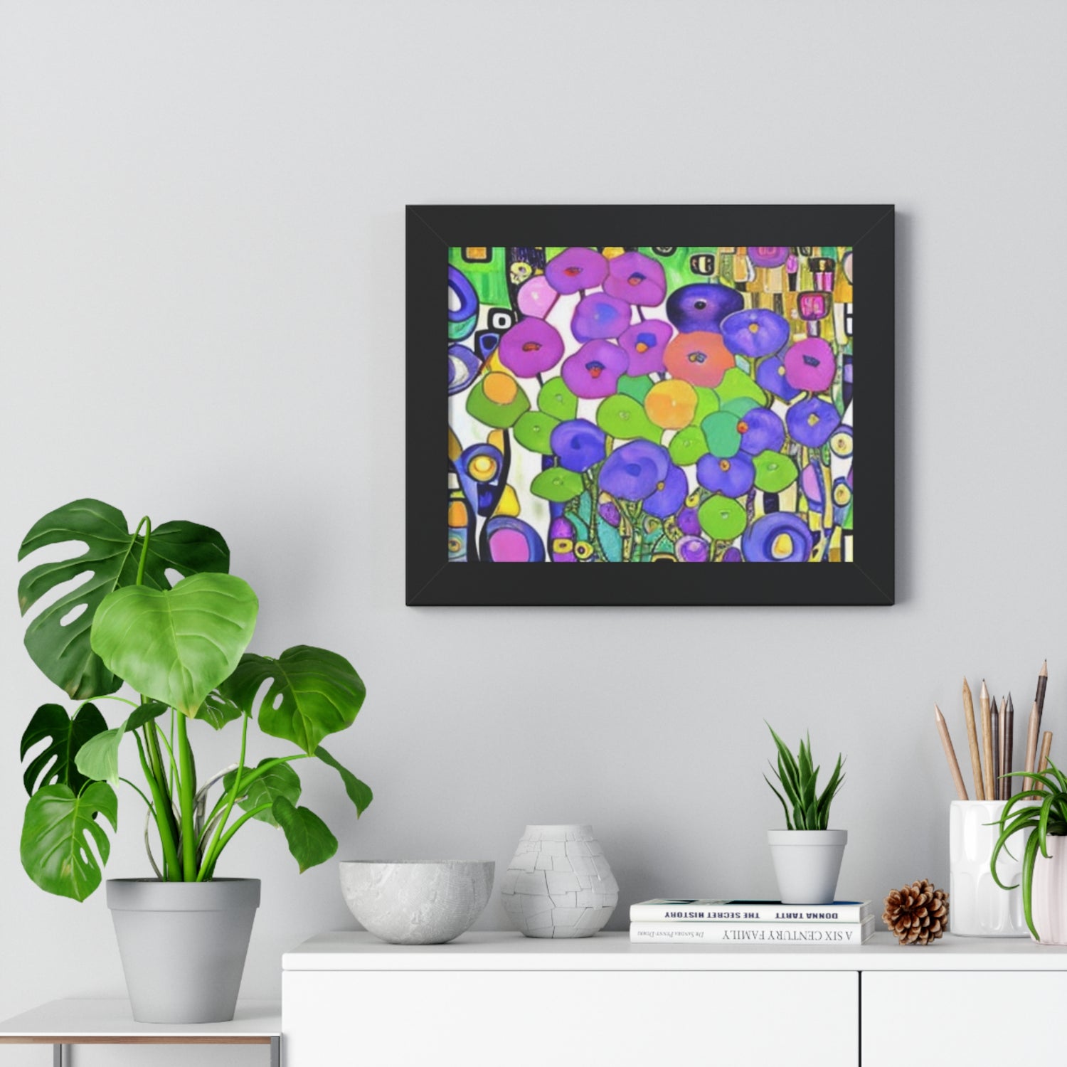 Framed Horizontal Poster - planetplanasspace