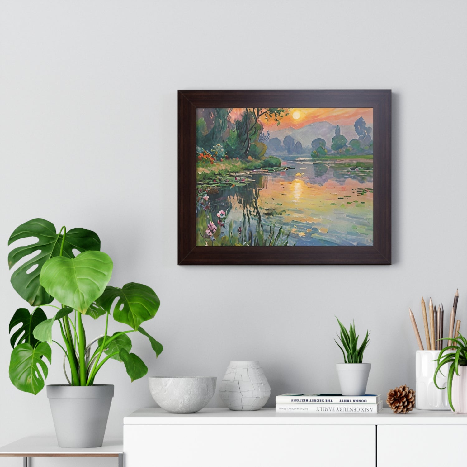Framed Horizontal Poster - planetplanasspace