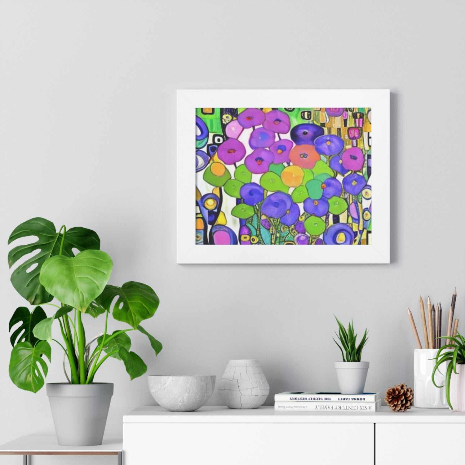 Framed Horizontal Poster - planetplanasspace