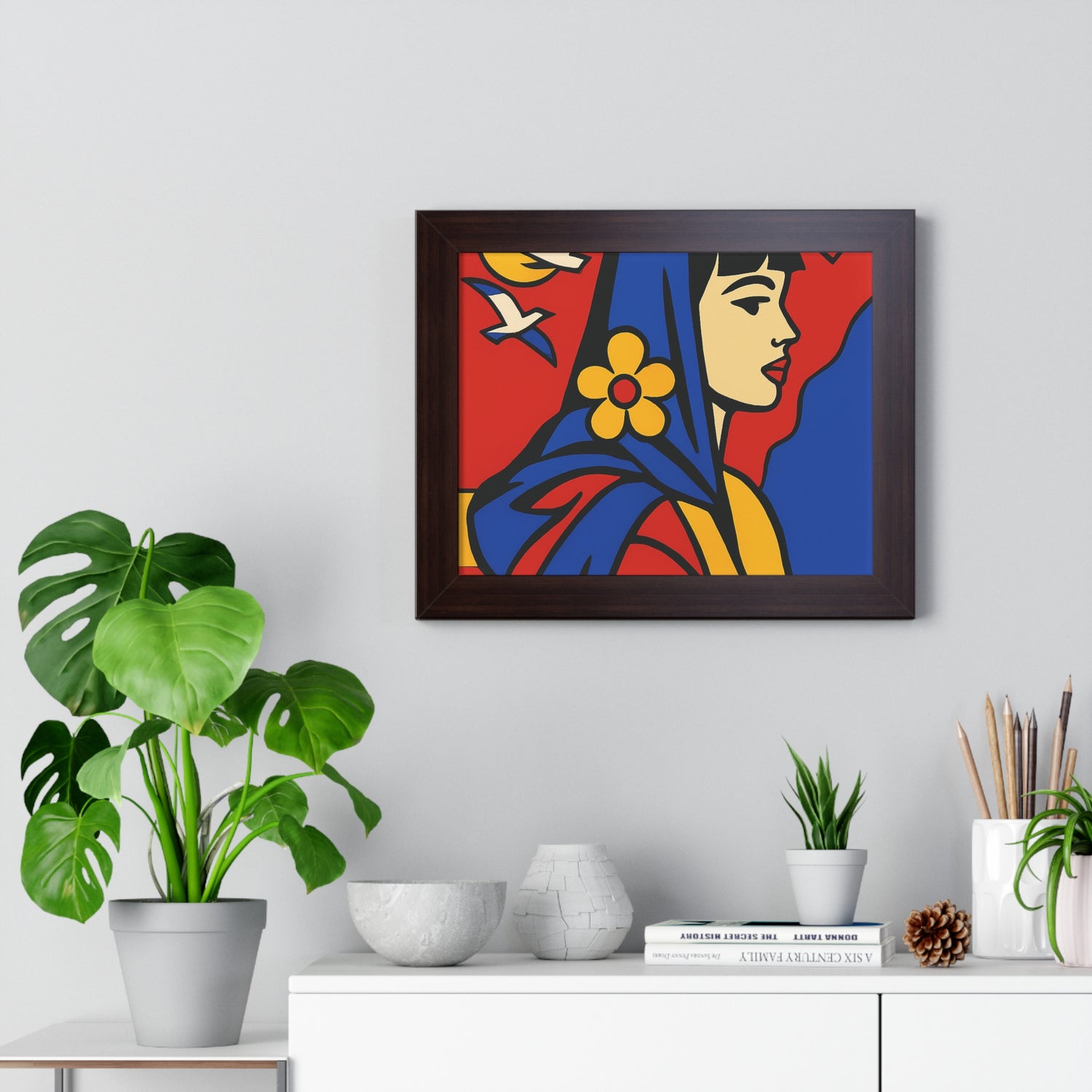 Framed Horizontal Poster - planetplanasspace
