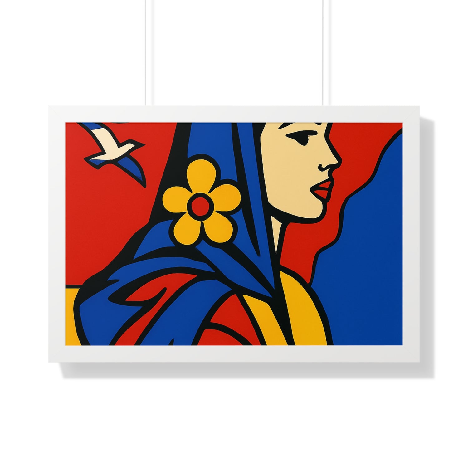 Framed Horizontal Poster - planetplanasspace