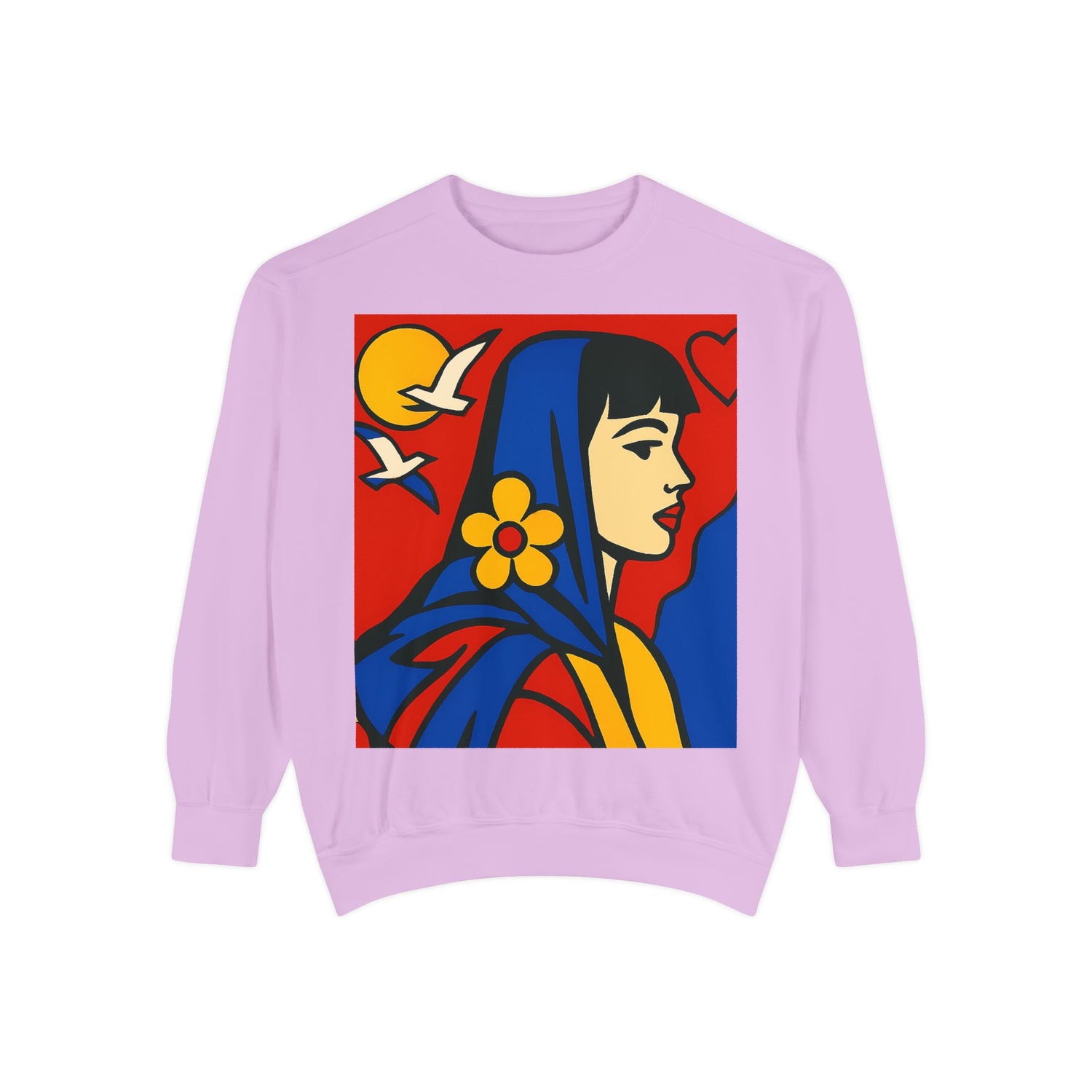 Unisex Garment-Dyed Sweatshirt - planetplanasspace