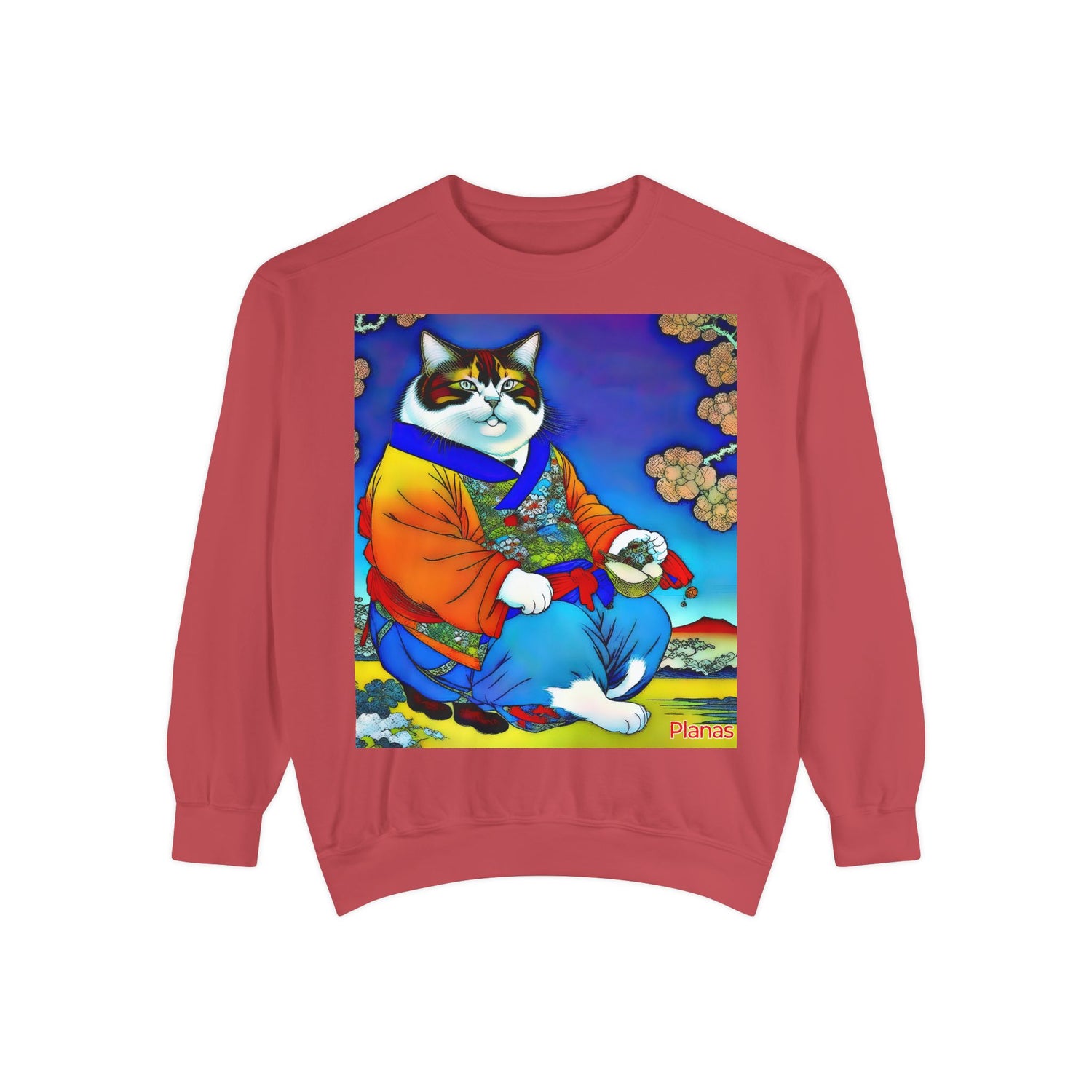 Unisex Garment-Dyed Sweatshirt - planetplanasspace