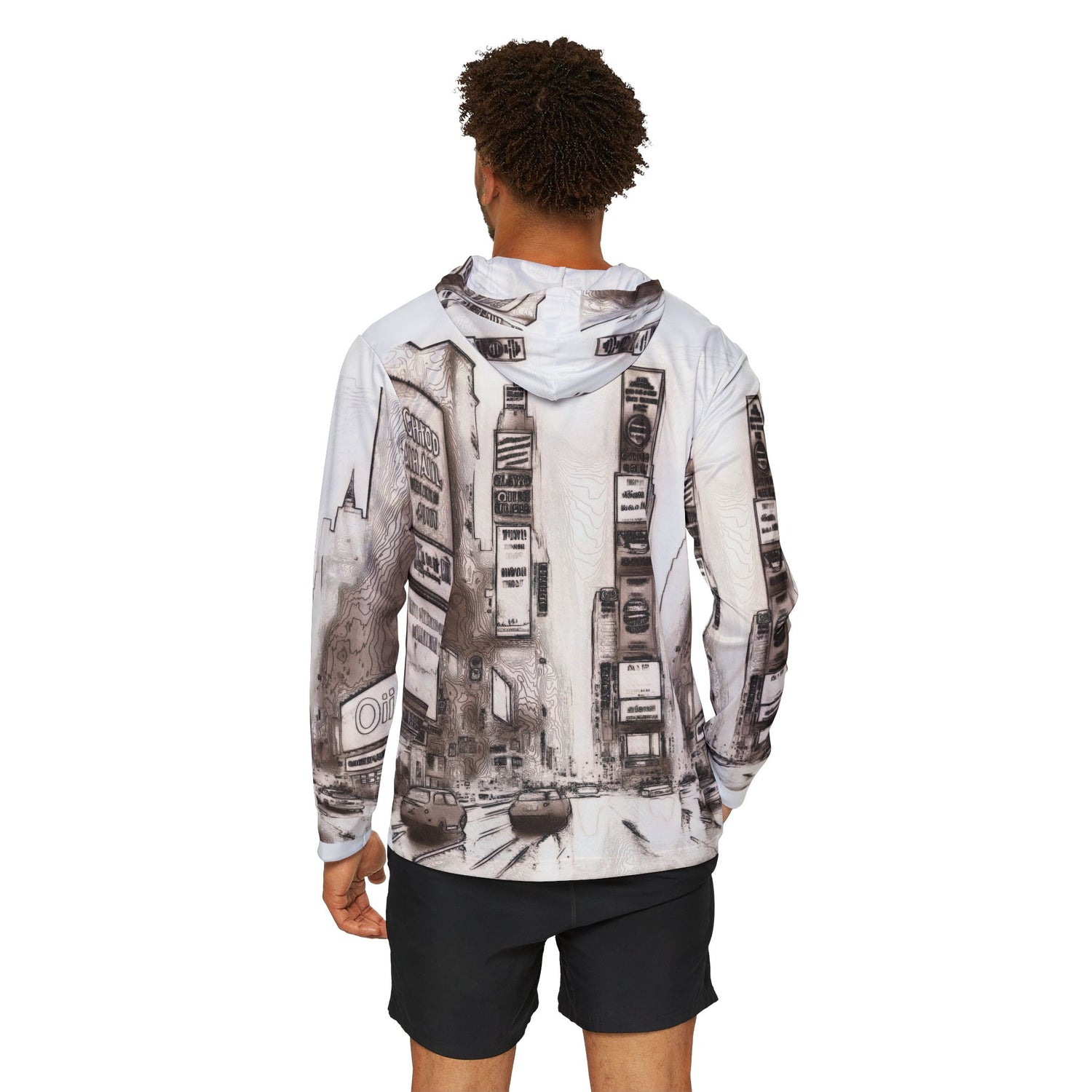 Men's Sports Warmup Hoodie itle Vintage New York - planetplanasspace