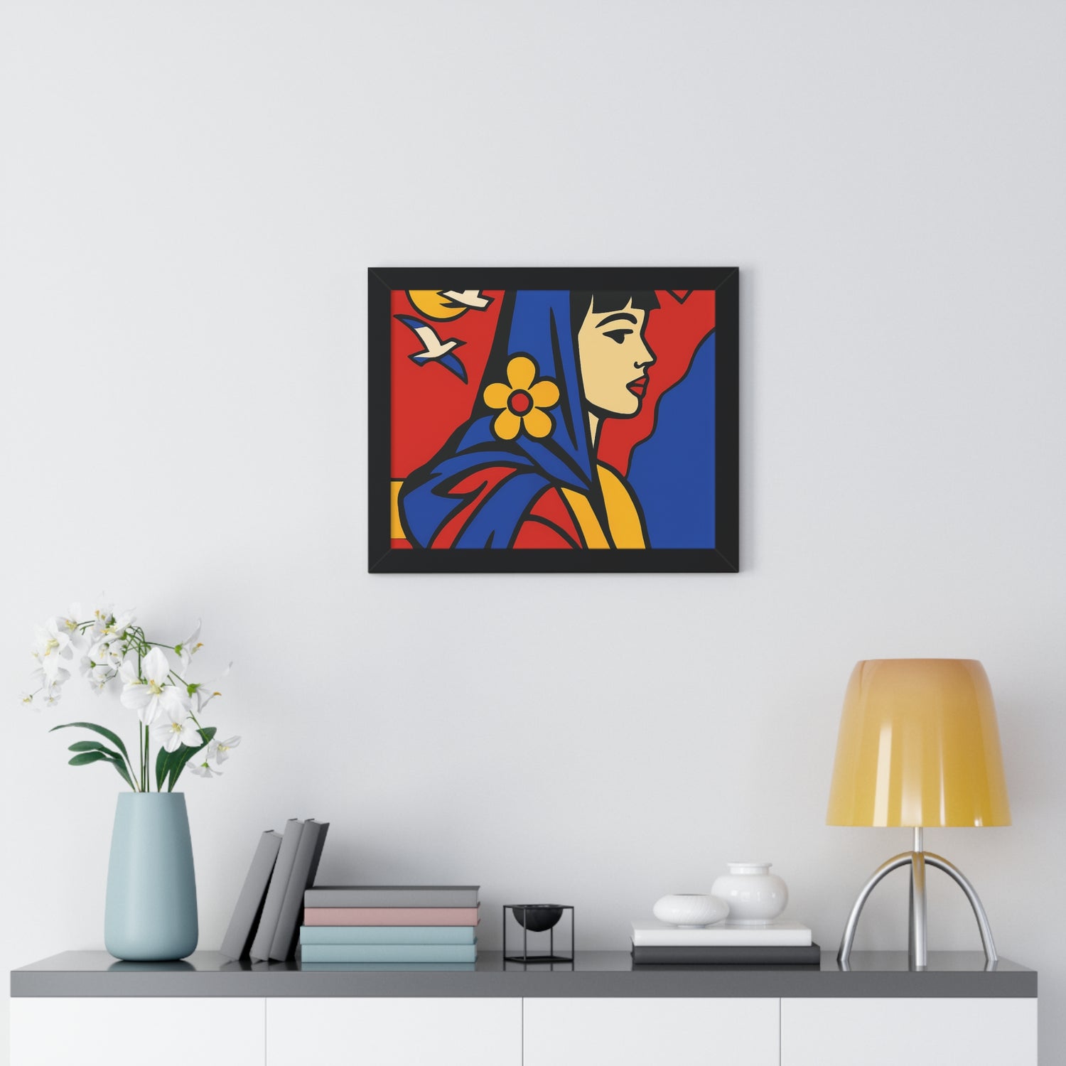 Framed Horizontal Poster - planetplanasspace