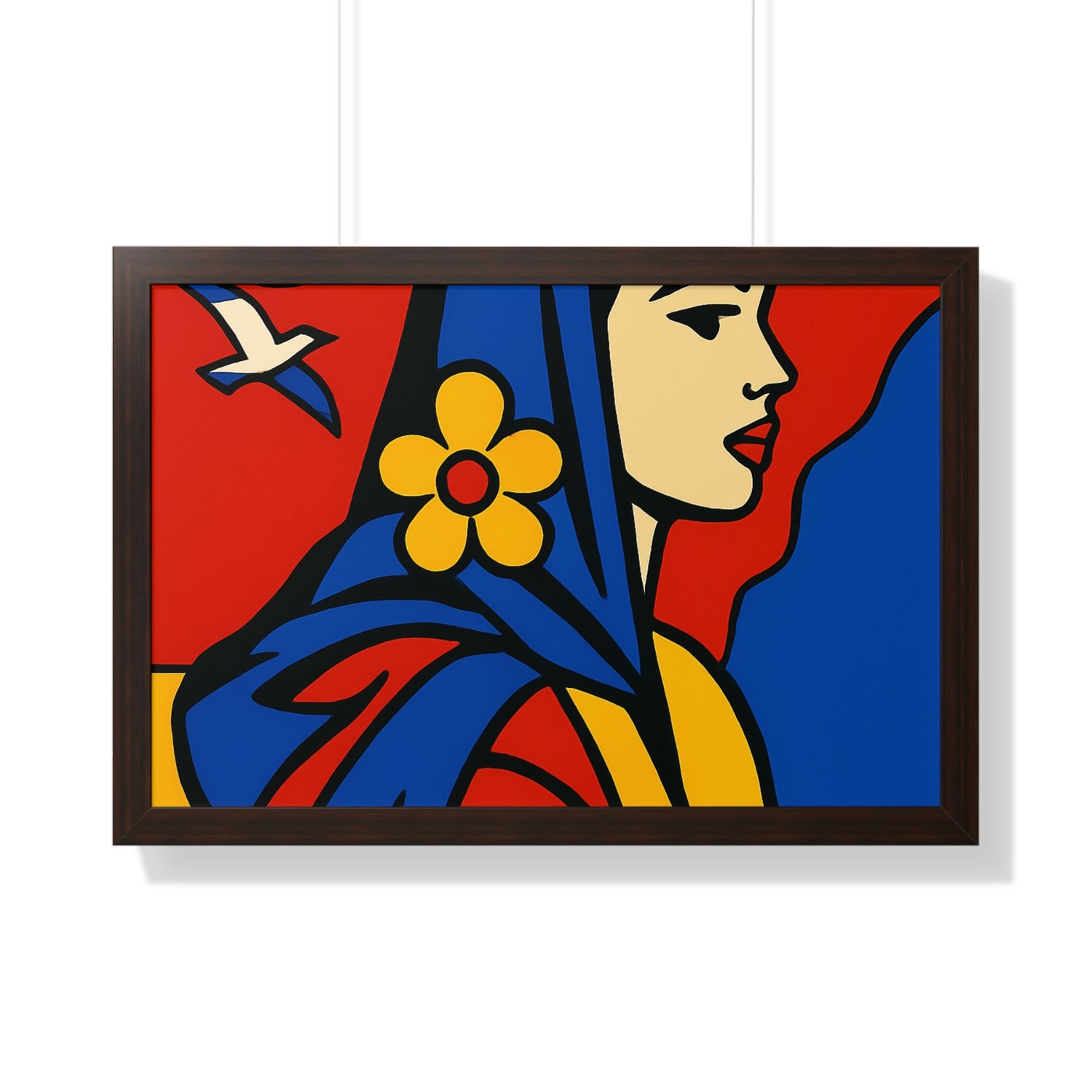 Framed Horizontal Poster - planetplanasspace