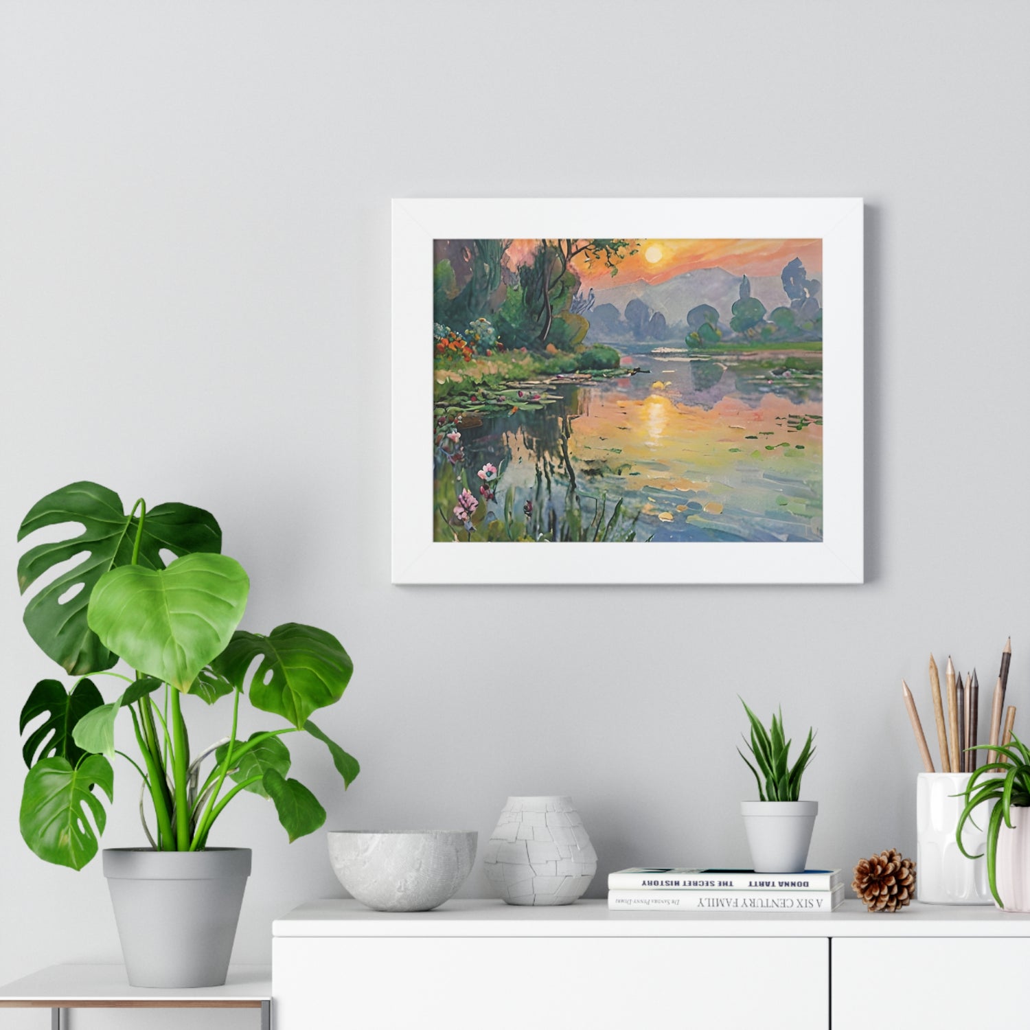 Framed Horizontal Poster - planetplanasspace