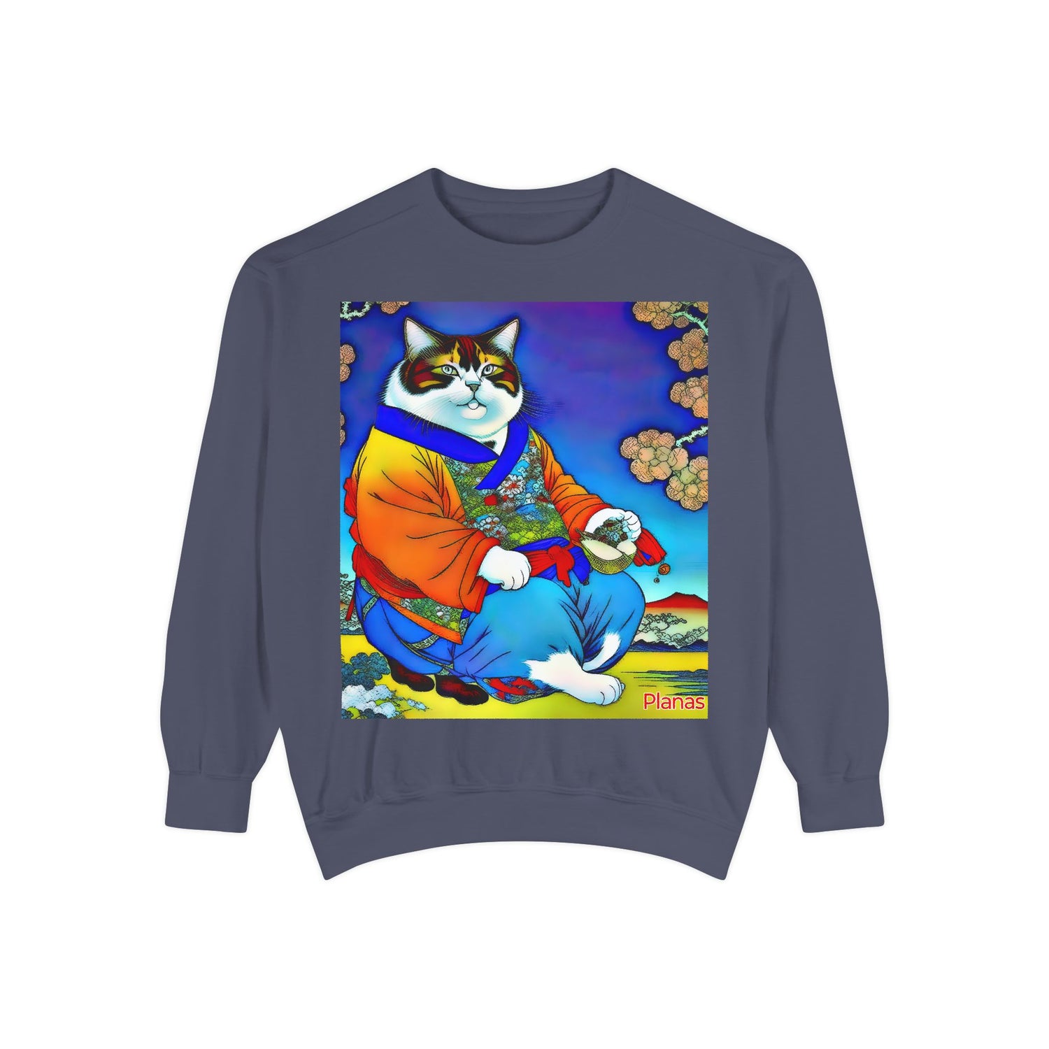 Unisex Garment-Dyed Sweatshirt - planetplanasspace