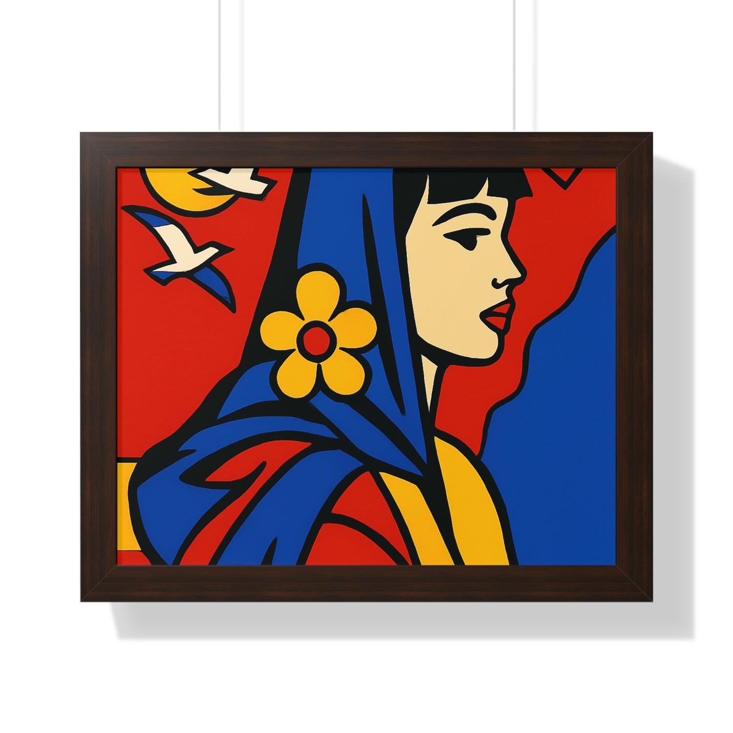 Framed Horizontal Poster - planetplanasspace