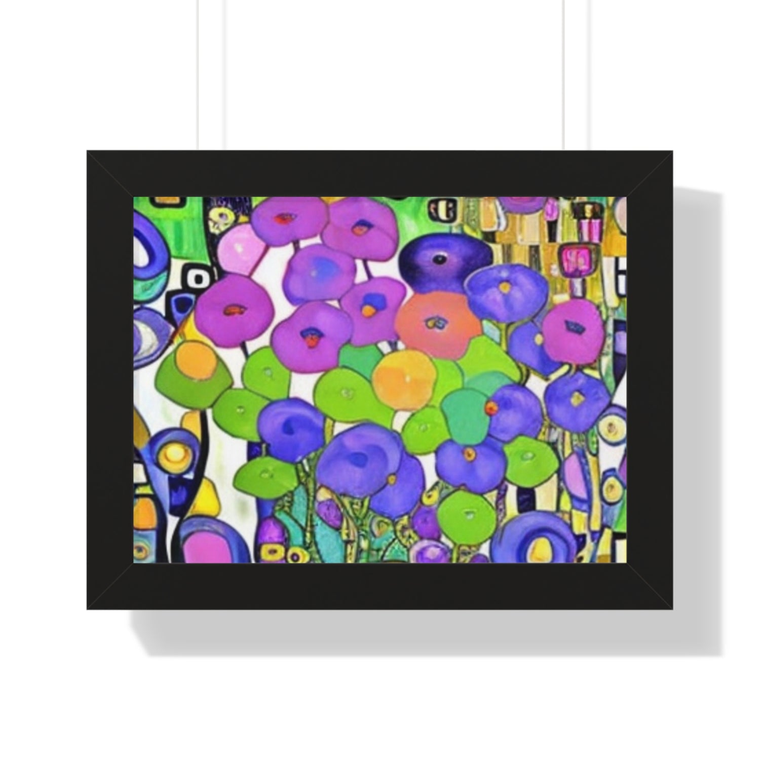 Framed Horizontal Poster - planetplanasspace