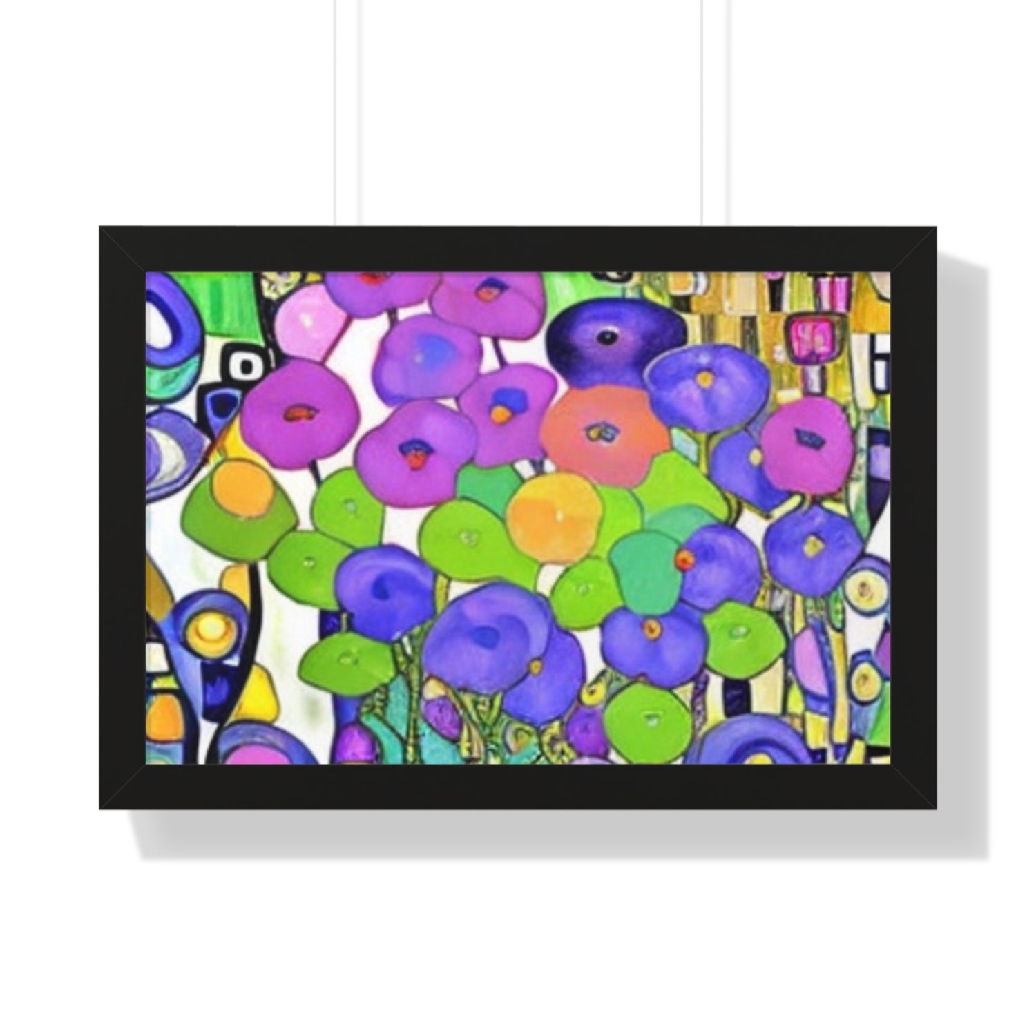 Framed Horizontal Poster - planetplanasspace