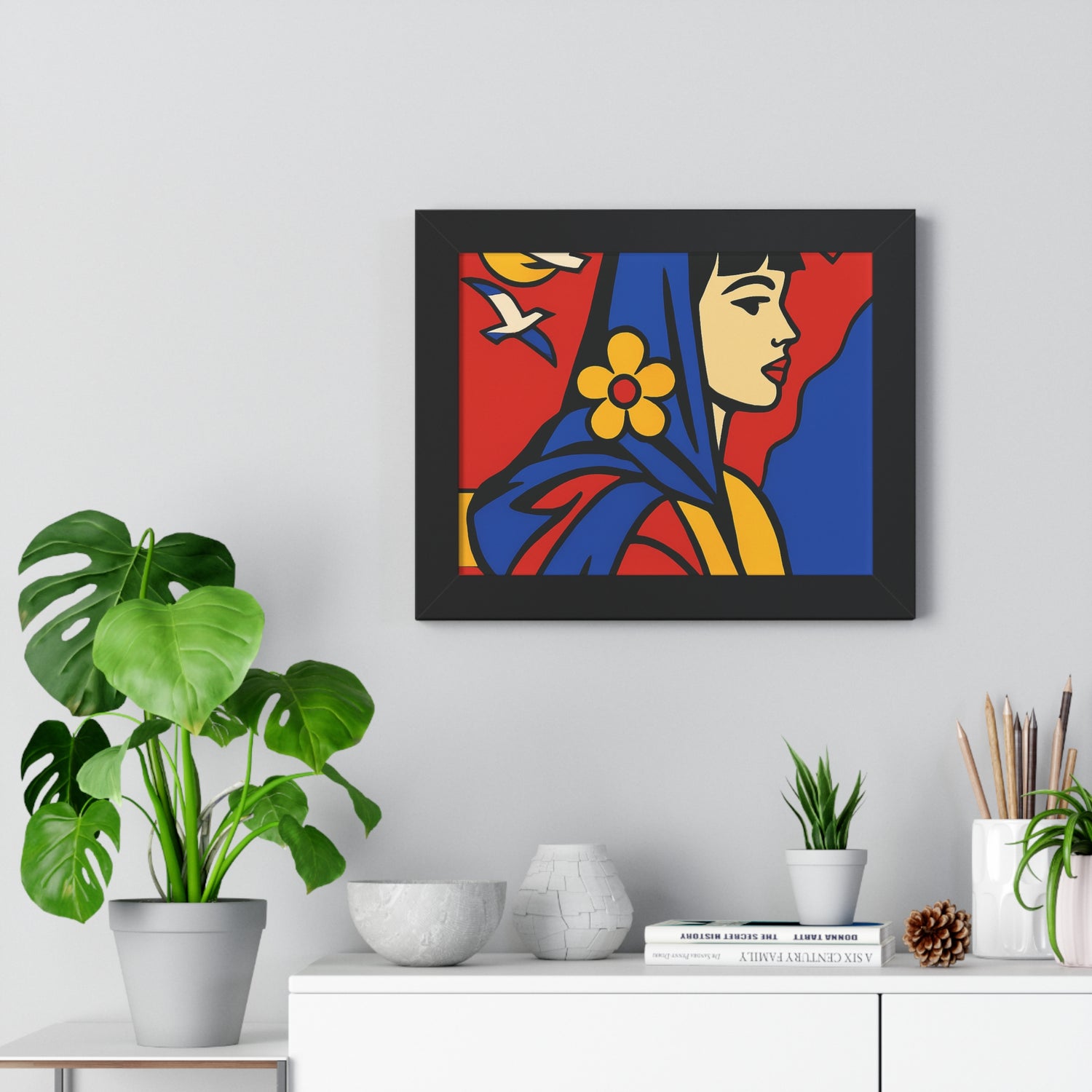 Framed Horizontal Poster - planetplanasspace