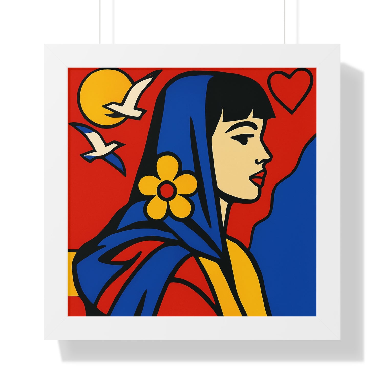 Framed Horizontal Poster - planetplanasspace