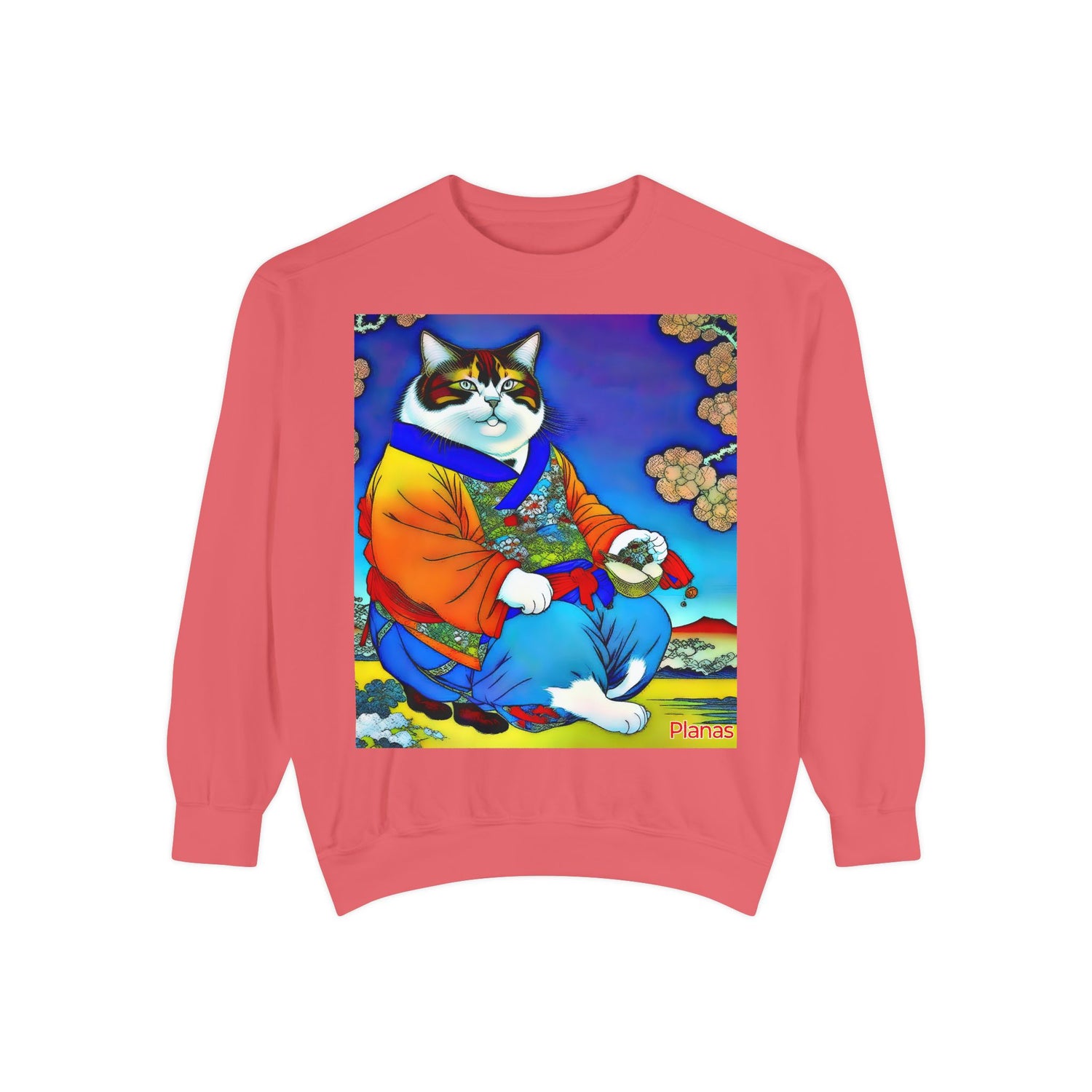 Unisex Garment-Dyed Sweatshirt - planetplanasspace