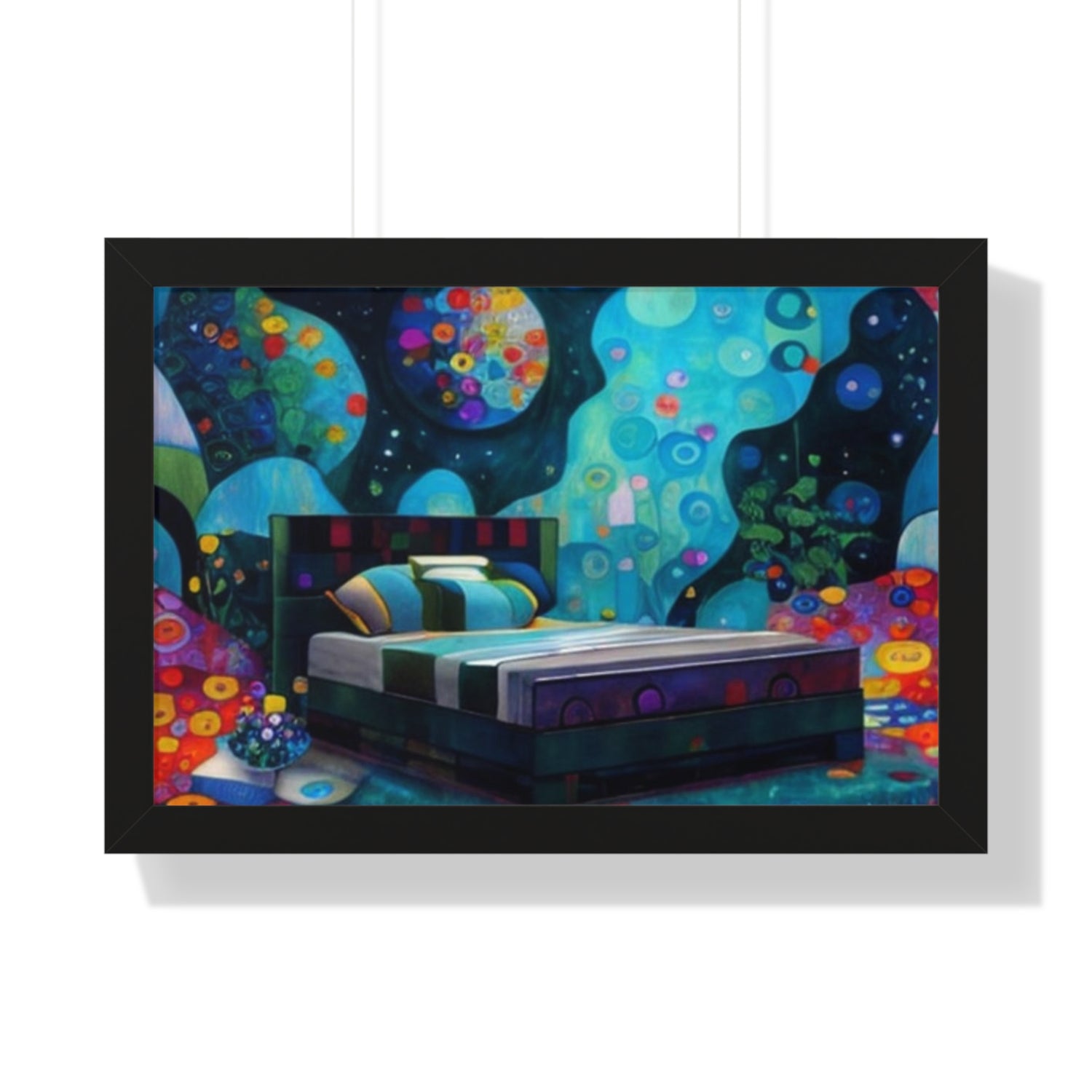 Framed Horizontal Poster - planetplanasspace