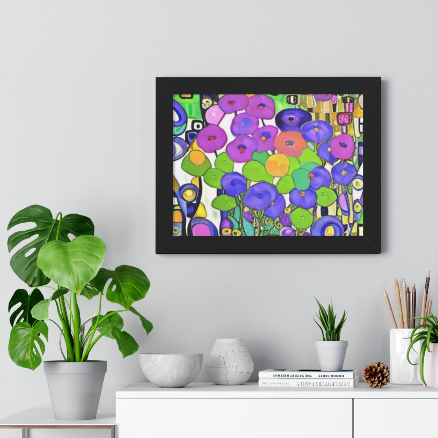 Framed Horizontal Poster - planetplanasspace
