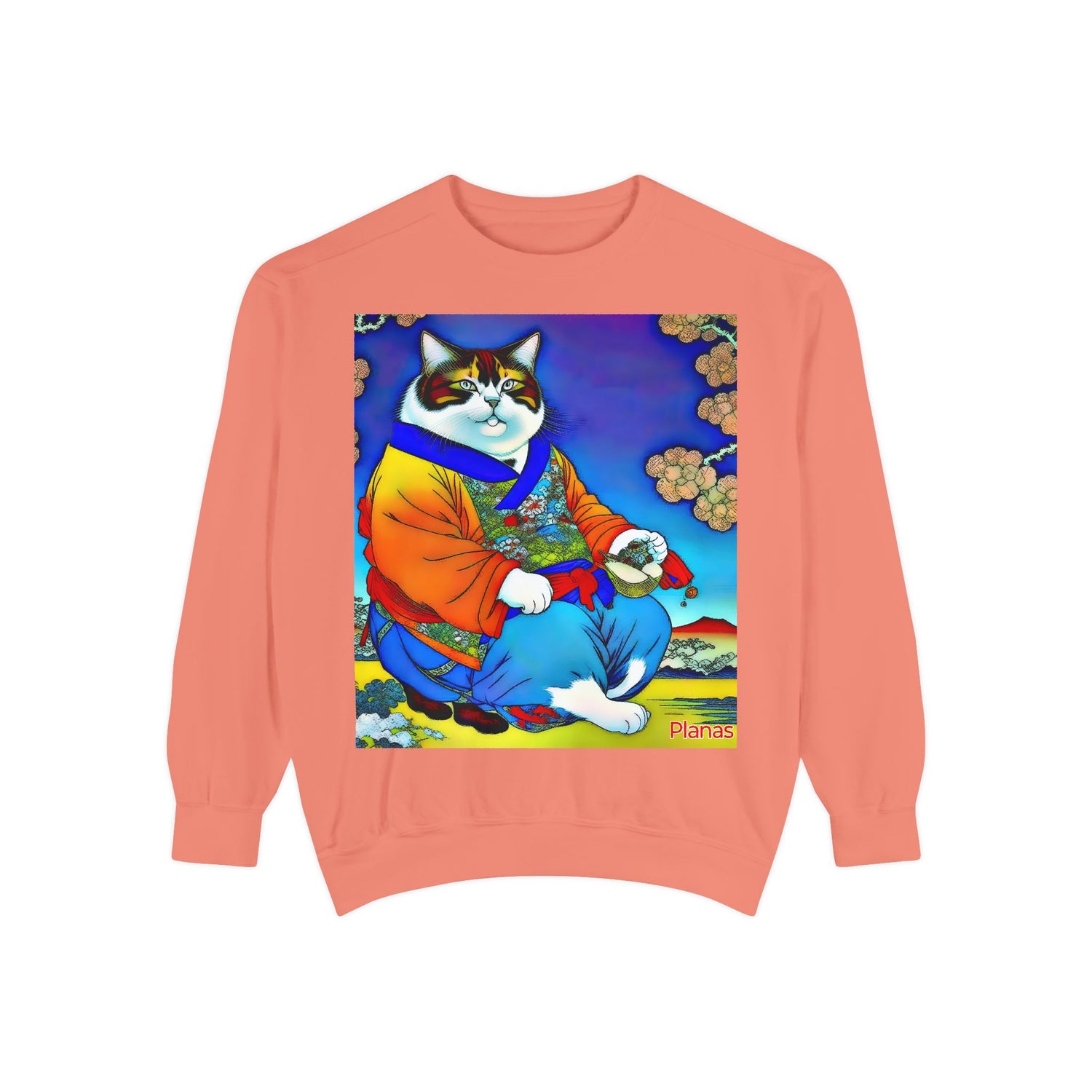 Unisex Garment-Dyed Sweatshirt - planetplanasspace
