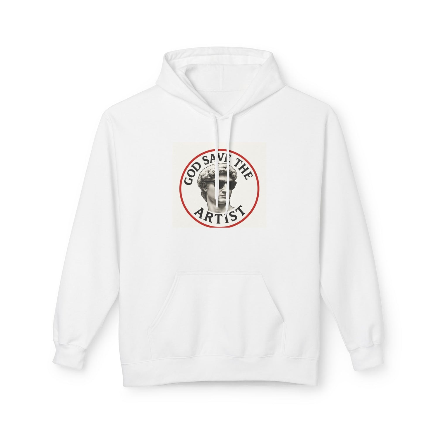God Save the Artist Hoodie, Unisex Midweight Fleece Sweatshirt, Artist Gift, Creative Apparel, Unique Hoodie for Art Lovers - planetplanasspace