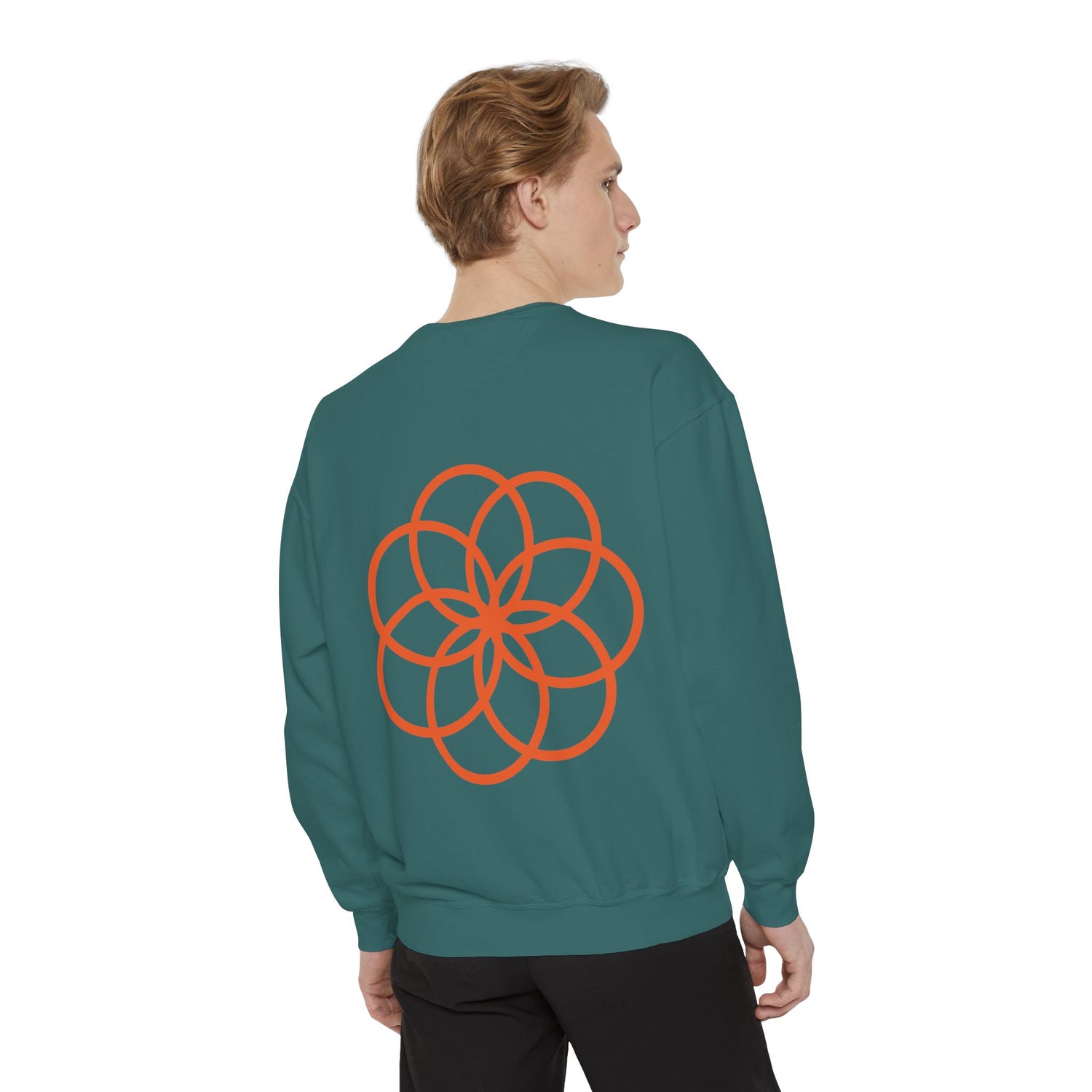 Unisex Garment-Dyed Sweatshirt - planetplanasspace