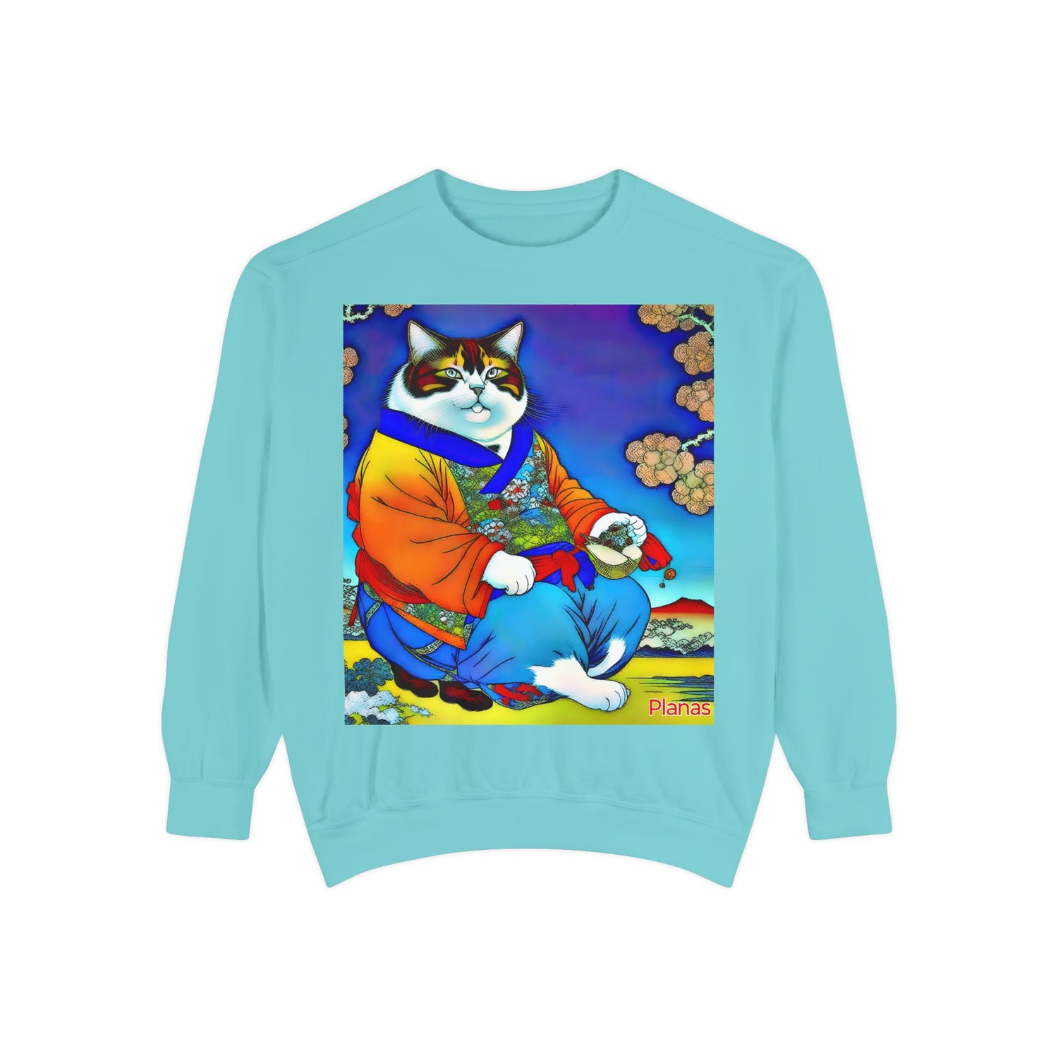 Unisex Garment-Dyed Sweatshirt - planetplanasspace