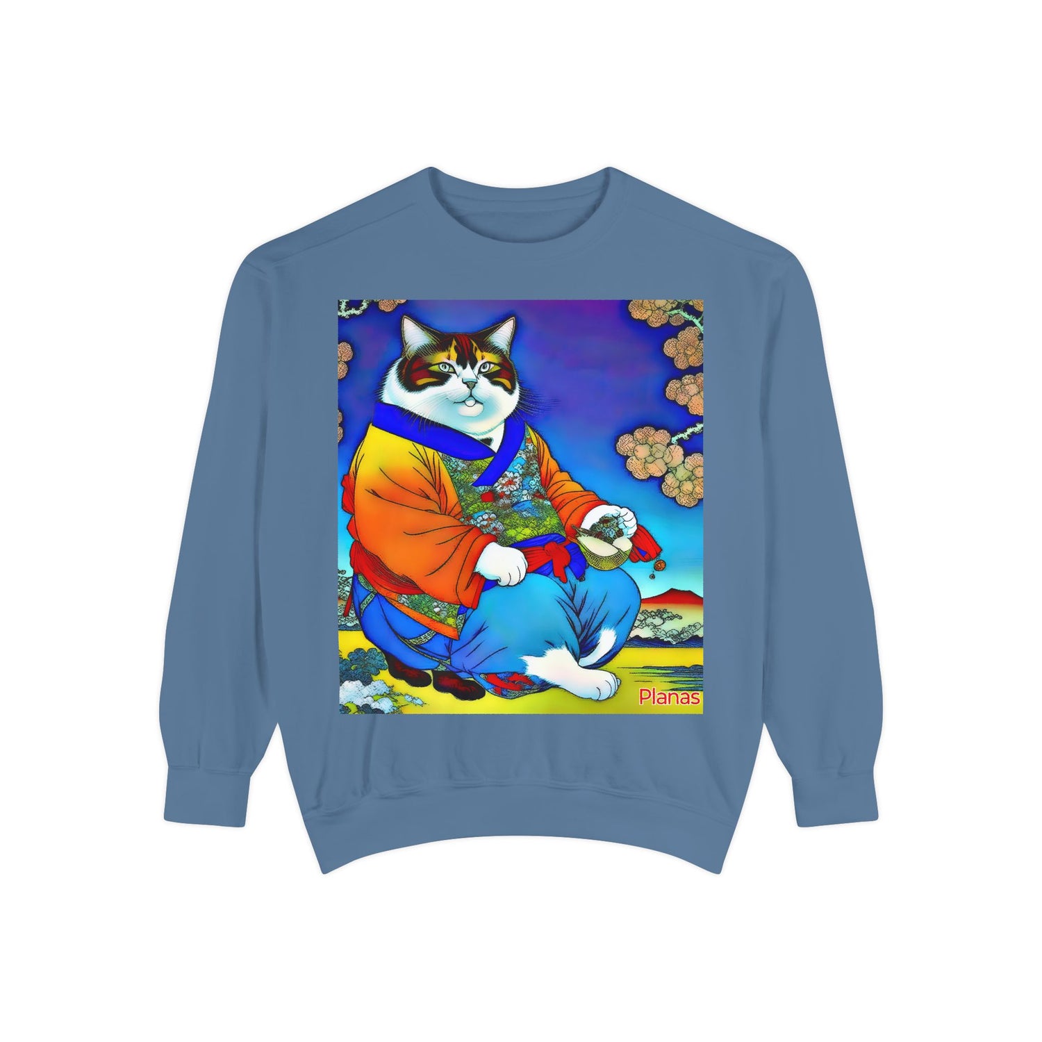 Unisex Garment-Dyed Sweatshirt - planetplanasspace