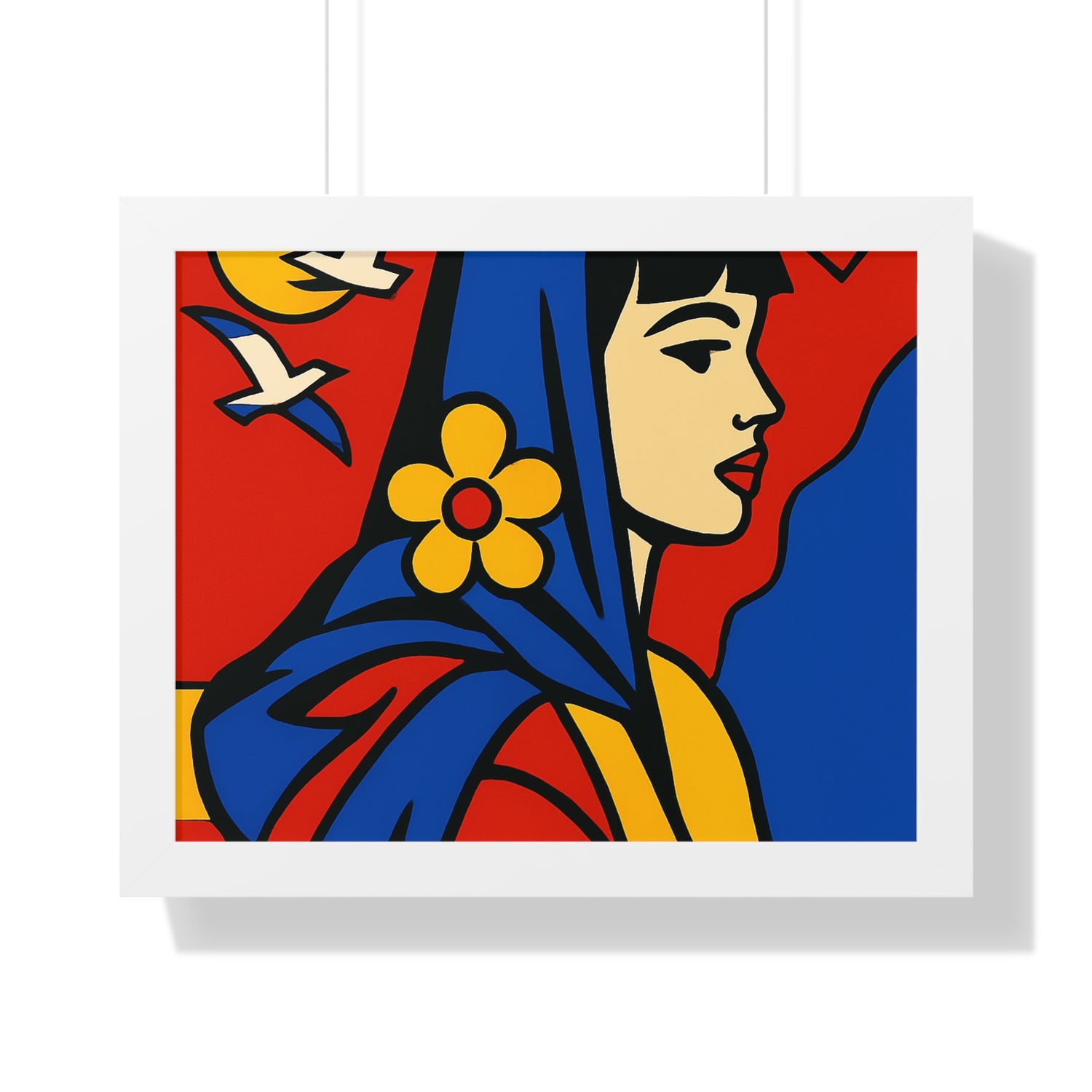 Framed Horizontal Poster - planetplanasspace