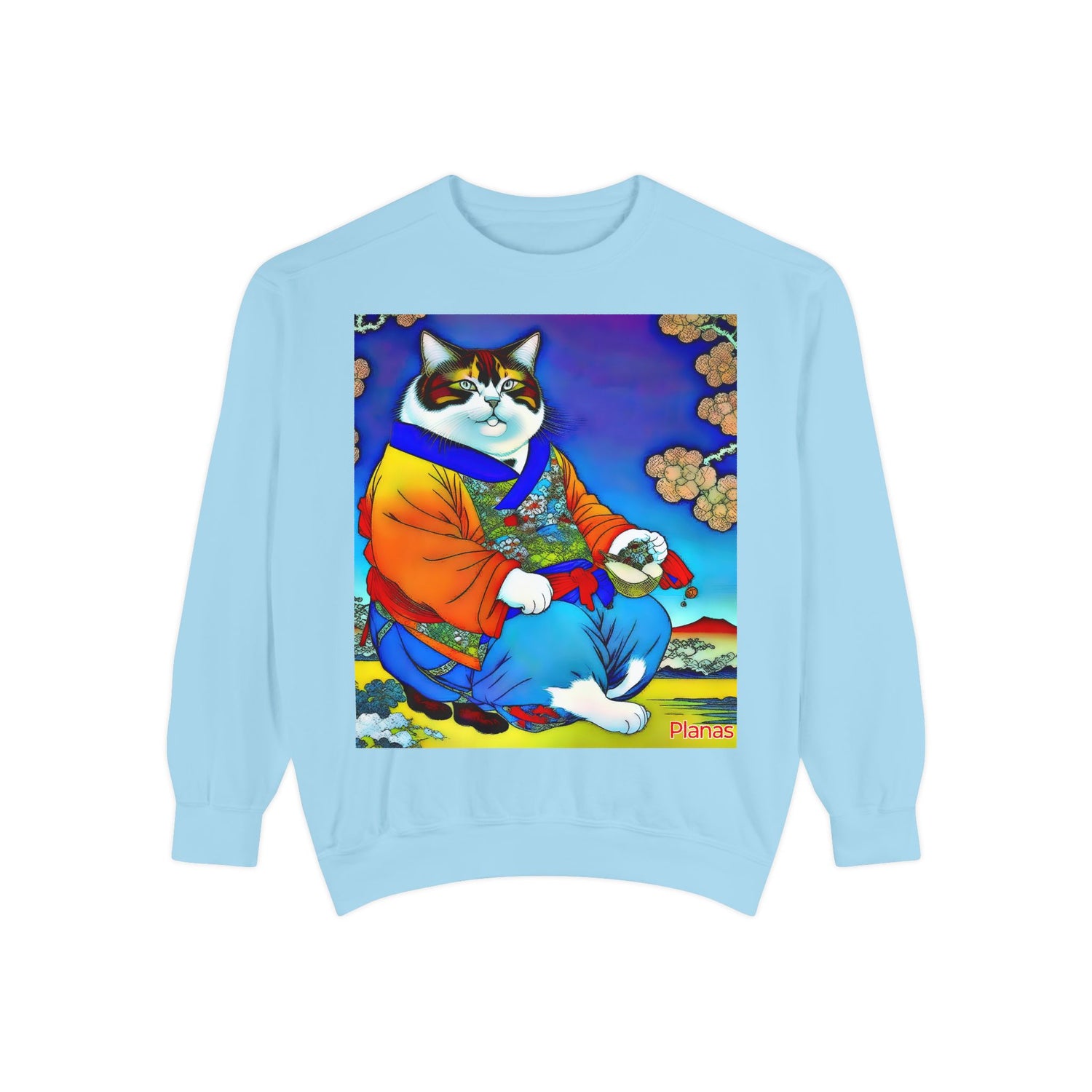 Unisex Garment-Dyed Sweatshirt - planetplanasspace