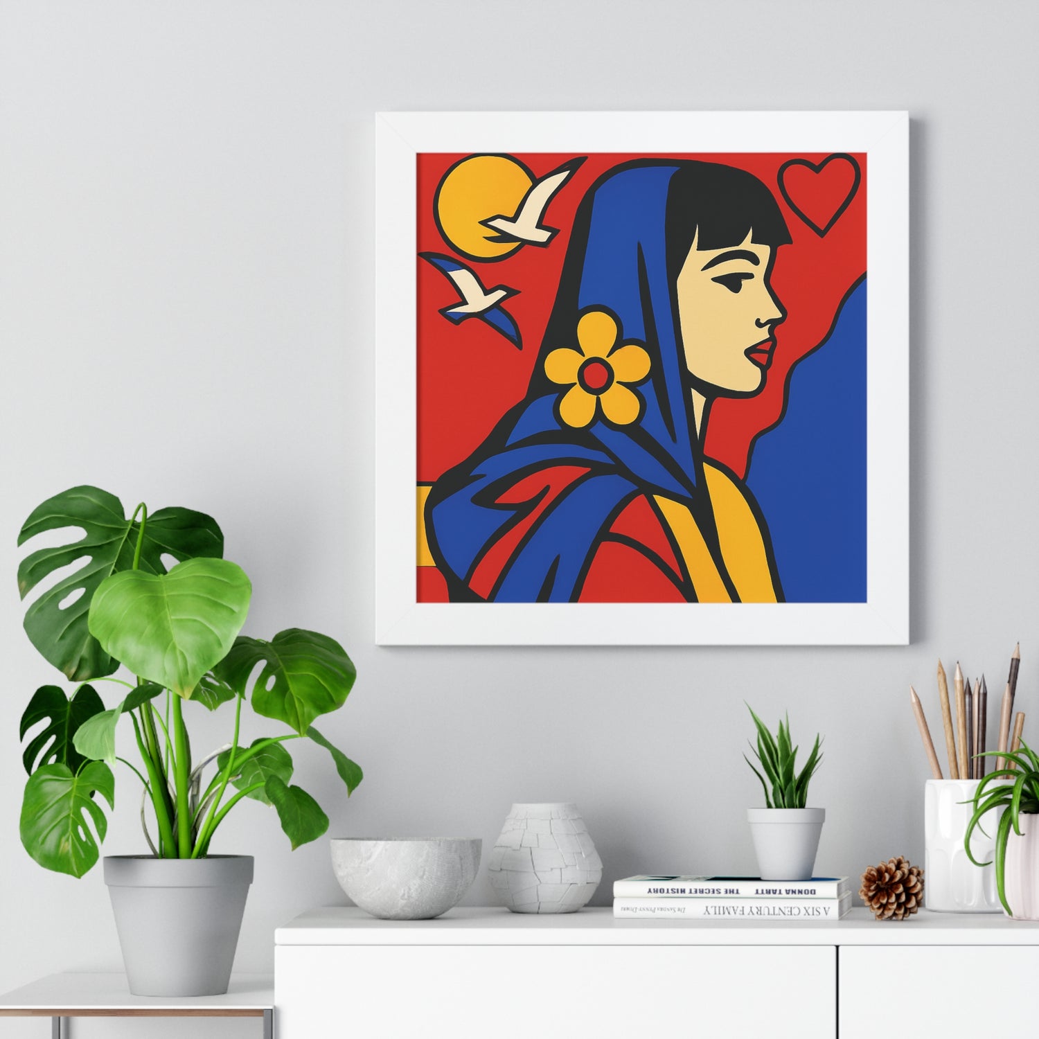 Framed Horizontal Poster - planetplanasspace