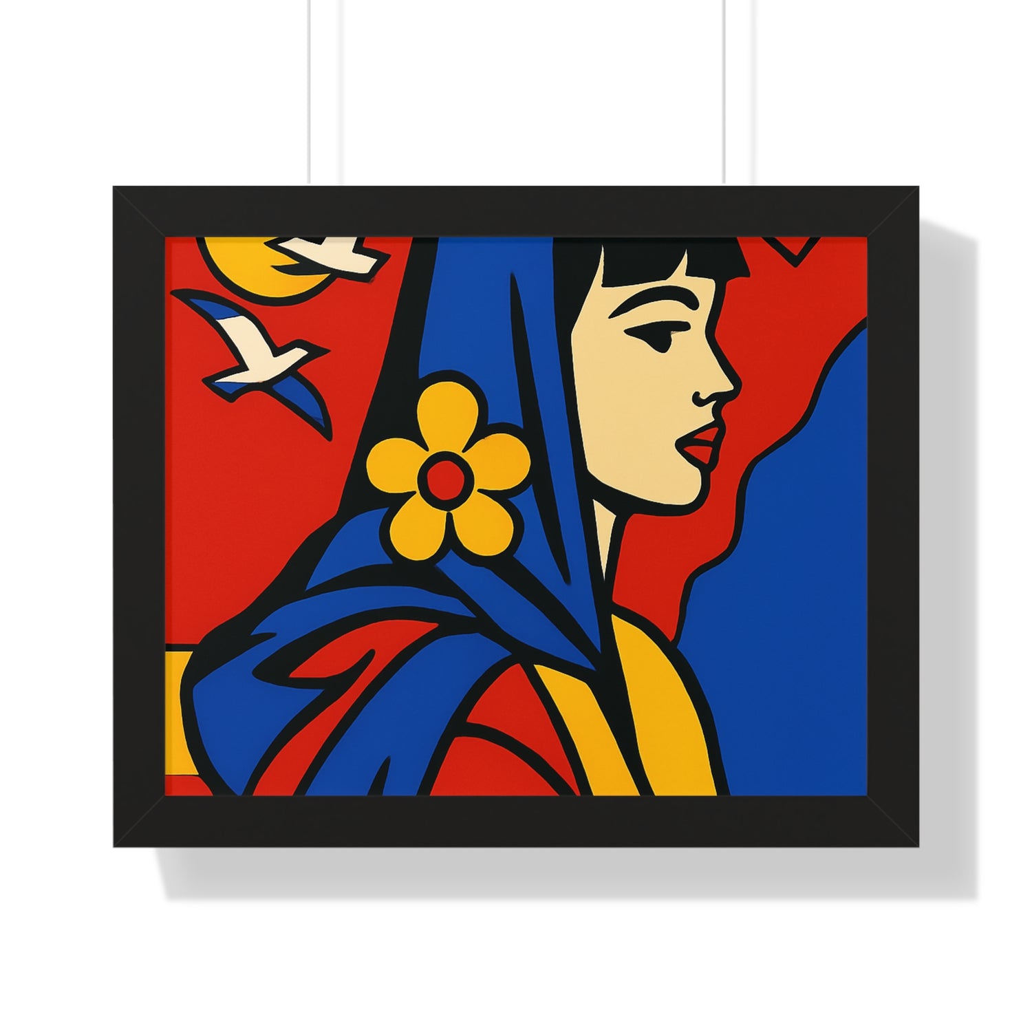 Framed Horizontal Poster - planetplanasspace
