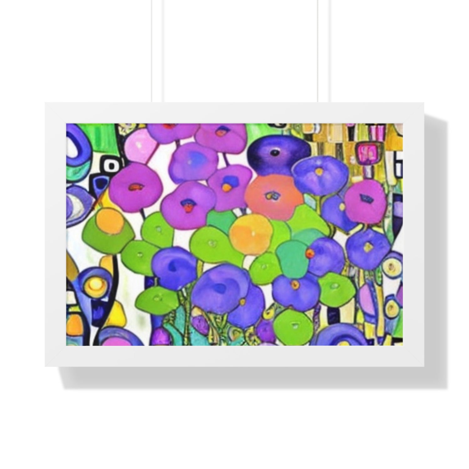 Framed Horizontal Poster - planetplanasspace