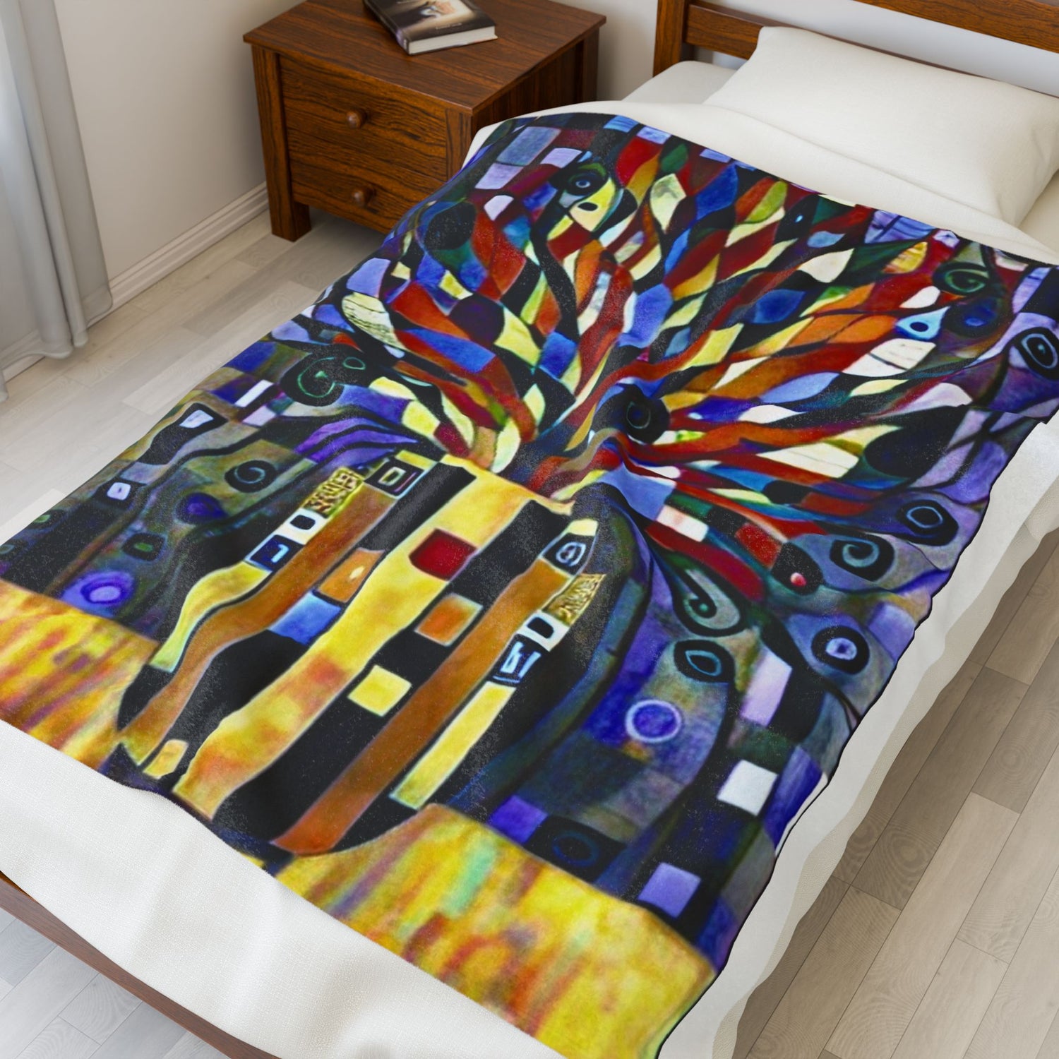 Velveteen Plush Blanket - planetplanasspace