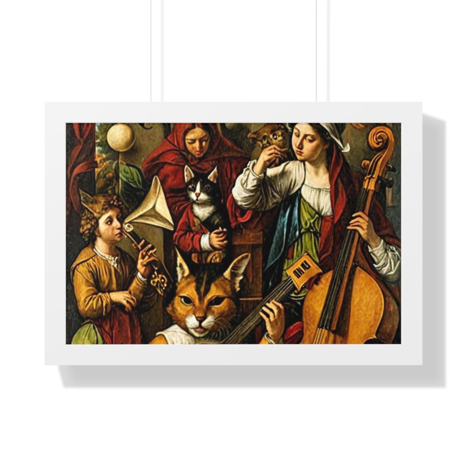 Framed Horizontal Poster - planetplanasspace