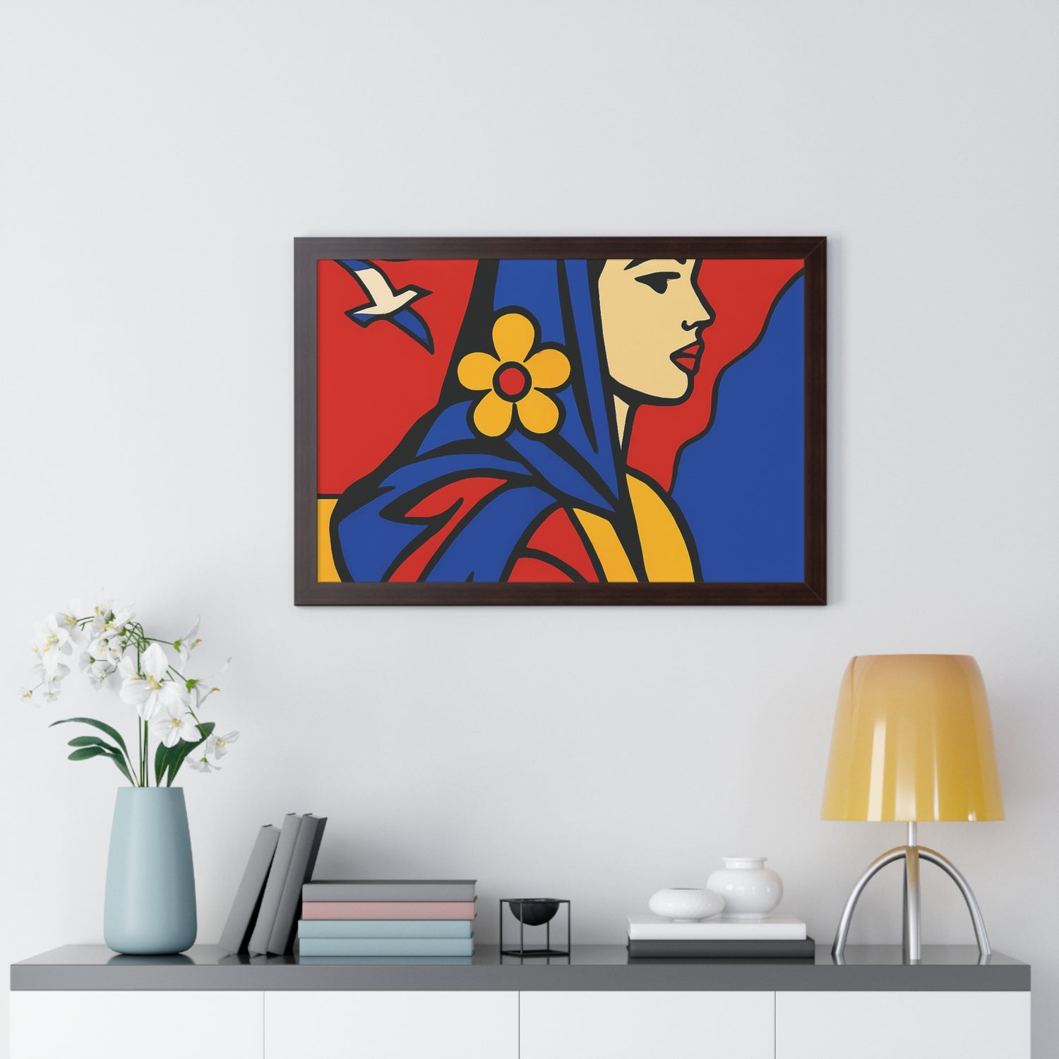 Framed Horizontal Poster - planetplanasspace