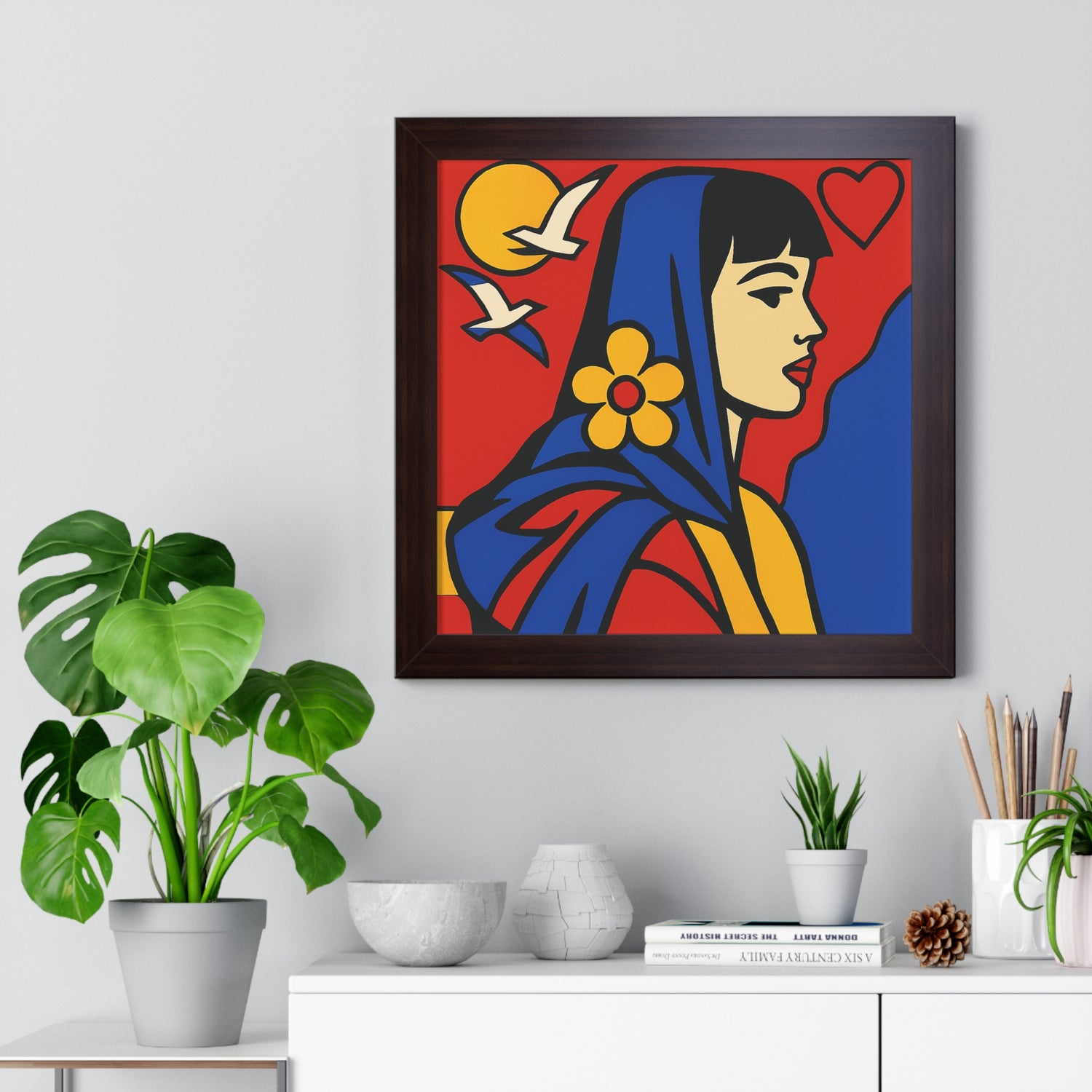 Framed Horizontal Poster - planetplanasspace