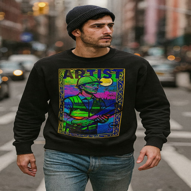 Men Lightweight Hooded Sweatshirt - planetplanasspace